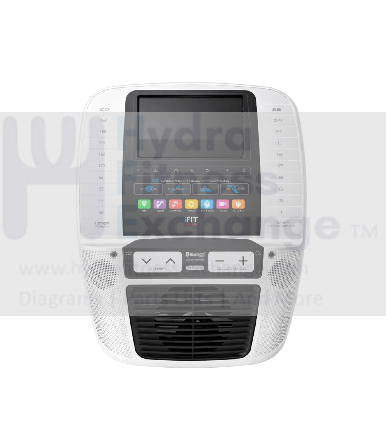 NordicTrack Elite 16.9 Elliptical Display Console Assembly 366421 - Image 2