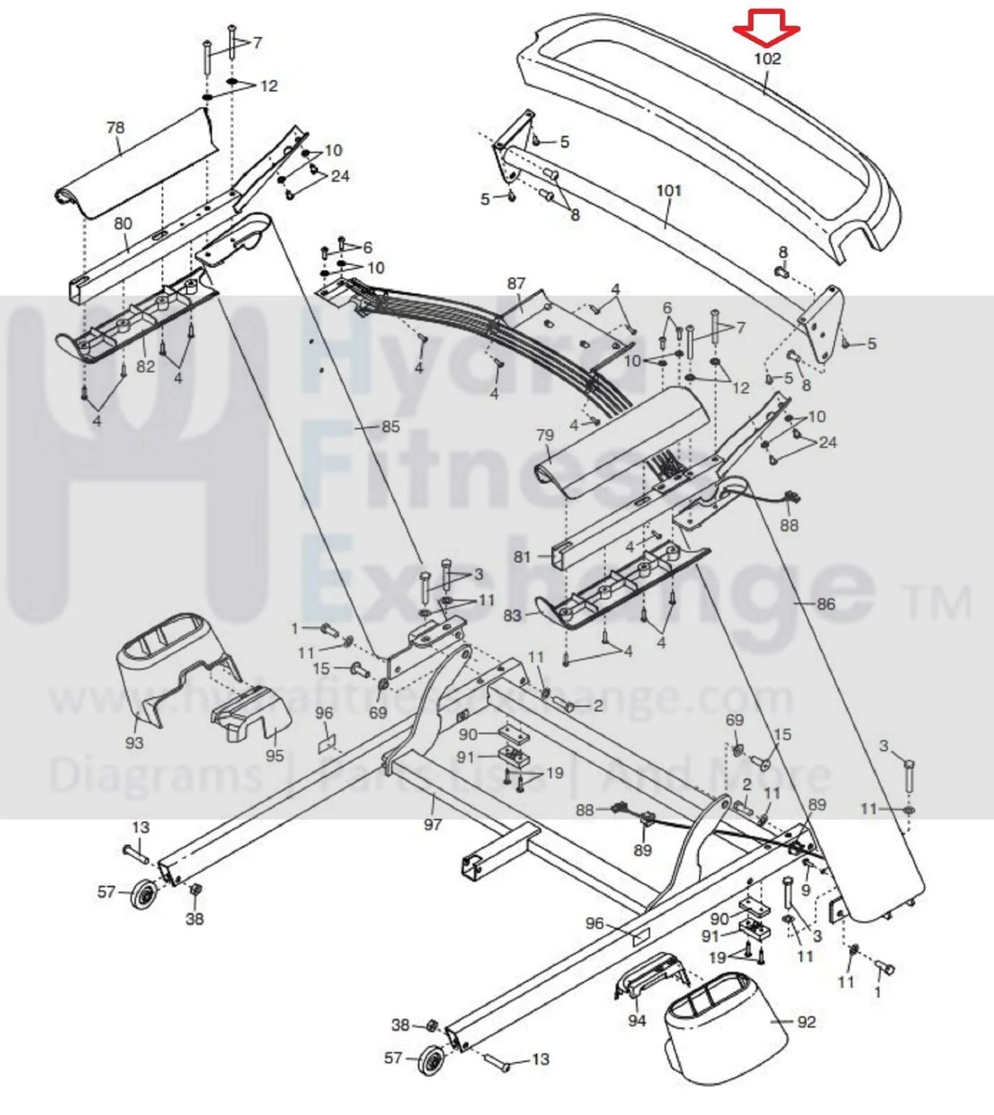 Nordictrack Elite 900 EXP 10i EXP 7i 2450 1750 Treadmill Accessories Tray 403860 - Image 3