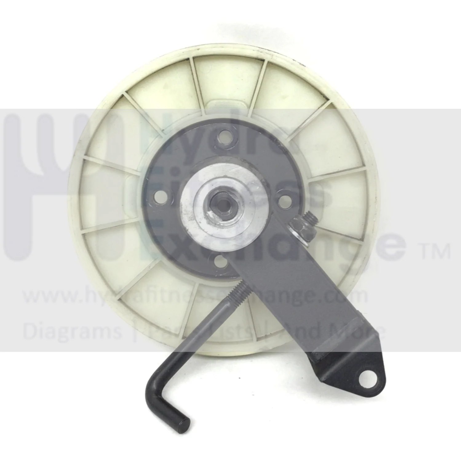 NordicTrack Elliptical Flywheel with Belt Pulley Idler and Hub 381379