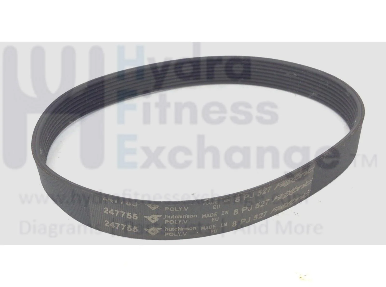 NordicTrack Epic FreeMotion Gold's Gym Treadmill Motor Drive Belt 8 Ribs 248521 - Image 2