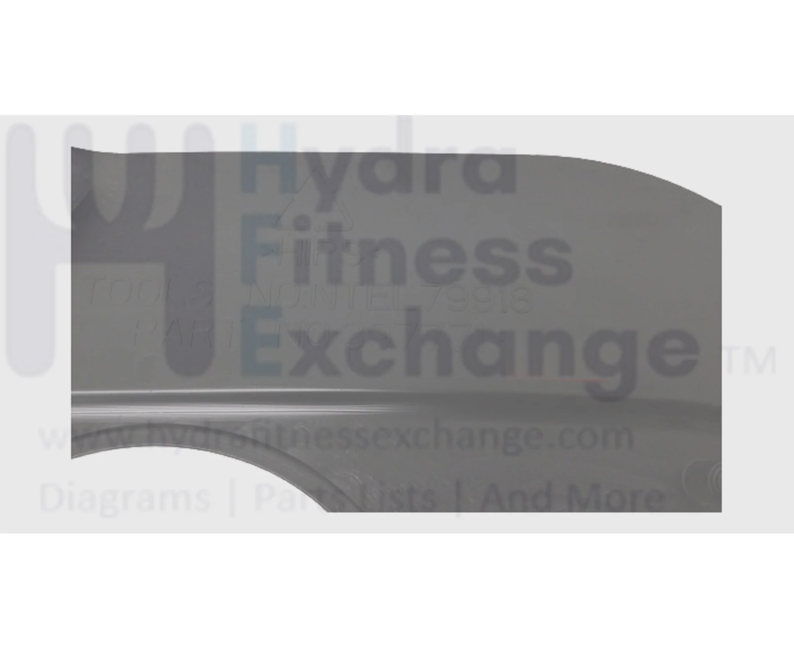Used Nordictrack F.stride Trainer FS9i FS10i FS7i Elliptical LEFT Inner Cover 397772 - Image 2
