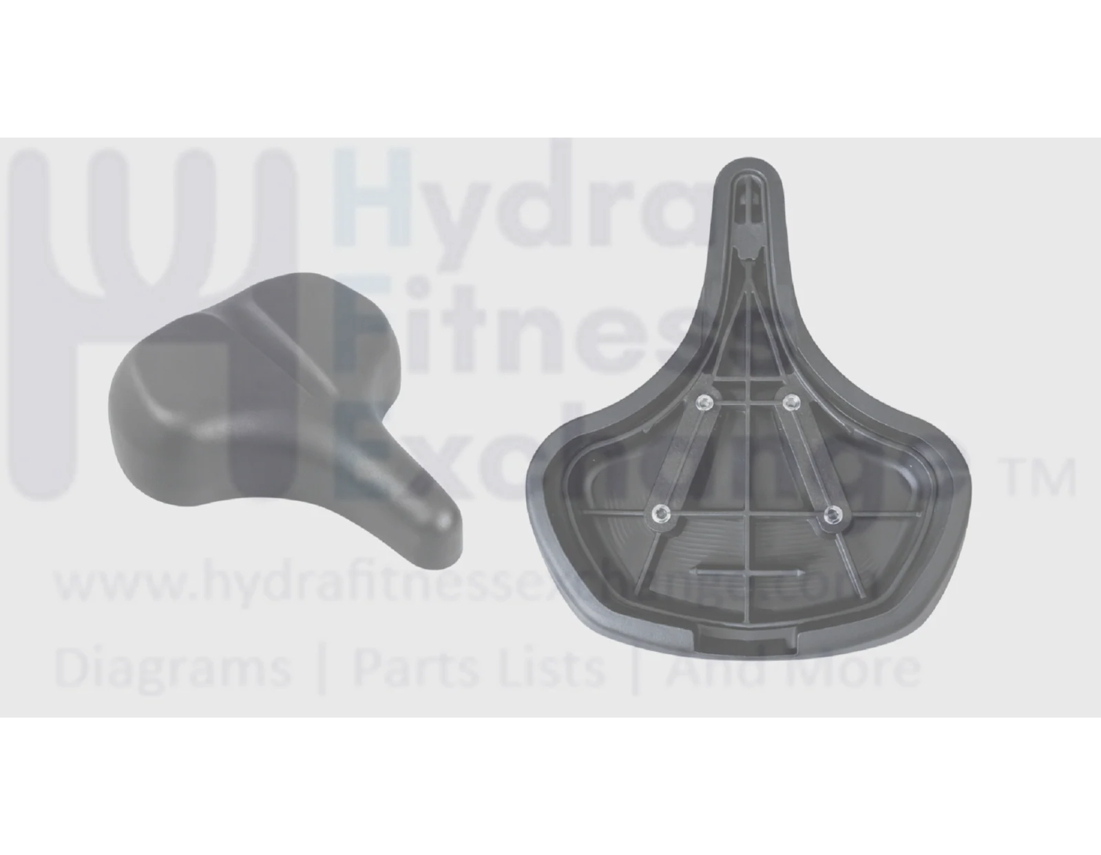 NordicTrack Indoor Cycle Saddle Seat 4 Screws Base L 323mm x W 290mm 368951 ALT MPN 332080 - Image 2