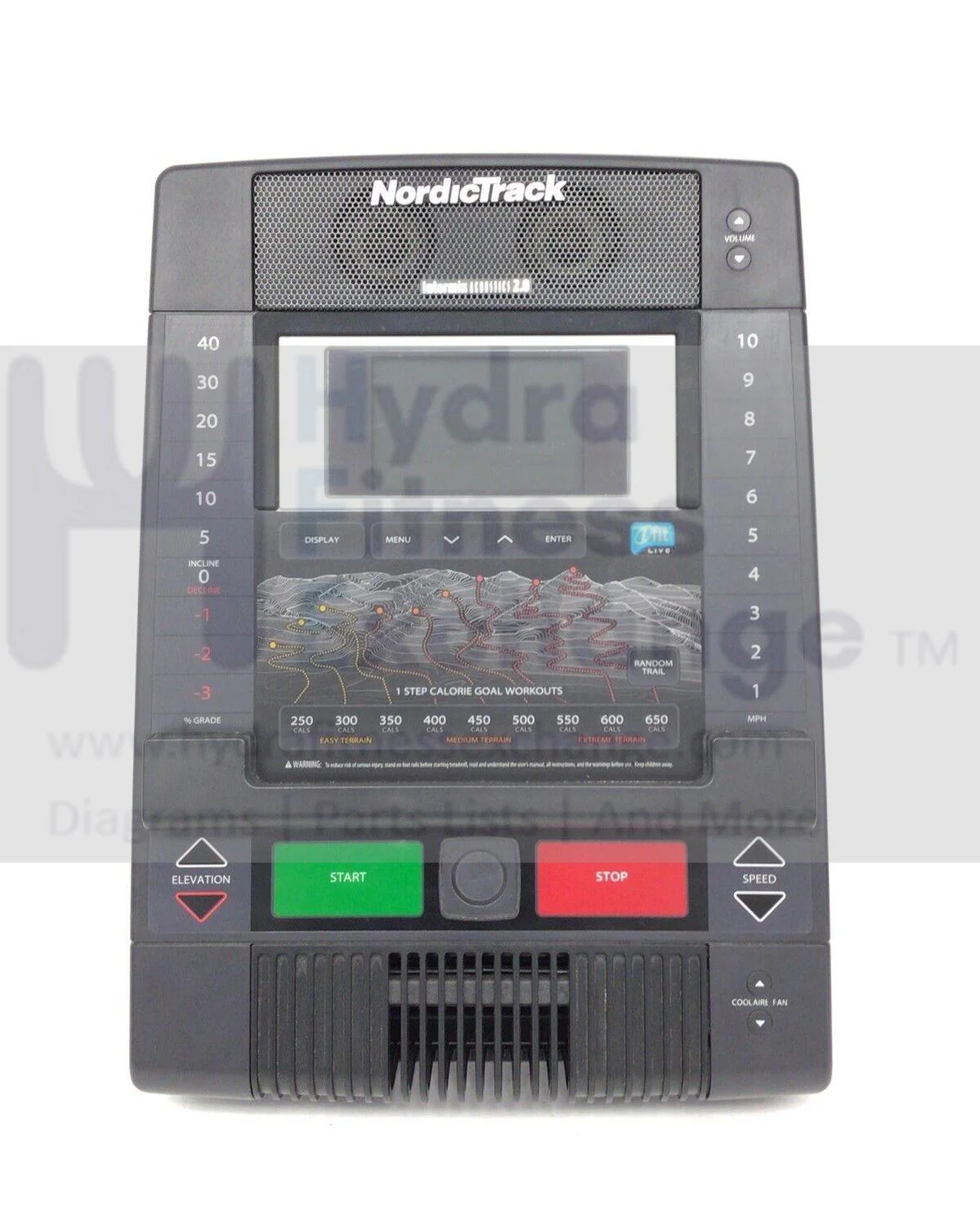 NordicTrack NTL159920 Treadmill Display Console Assembly MFR-EKSF15619 & 332810