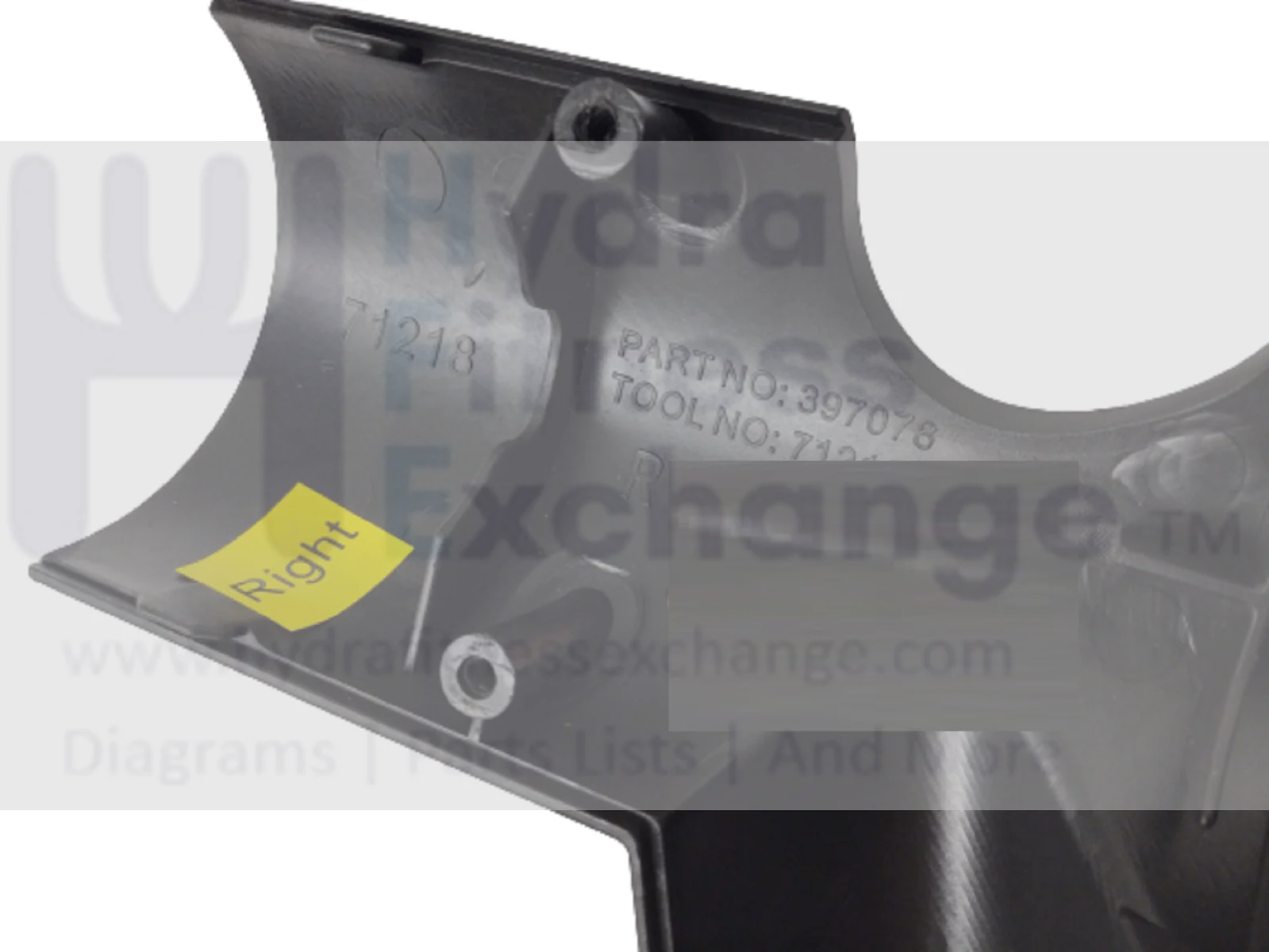 Used Nordictrack Proform 14.9 12.9 9.9 E9.0 Elliptical Right Arm Rear Cover 397078 - Image 3