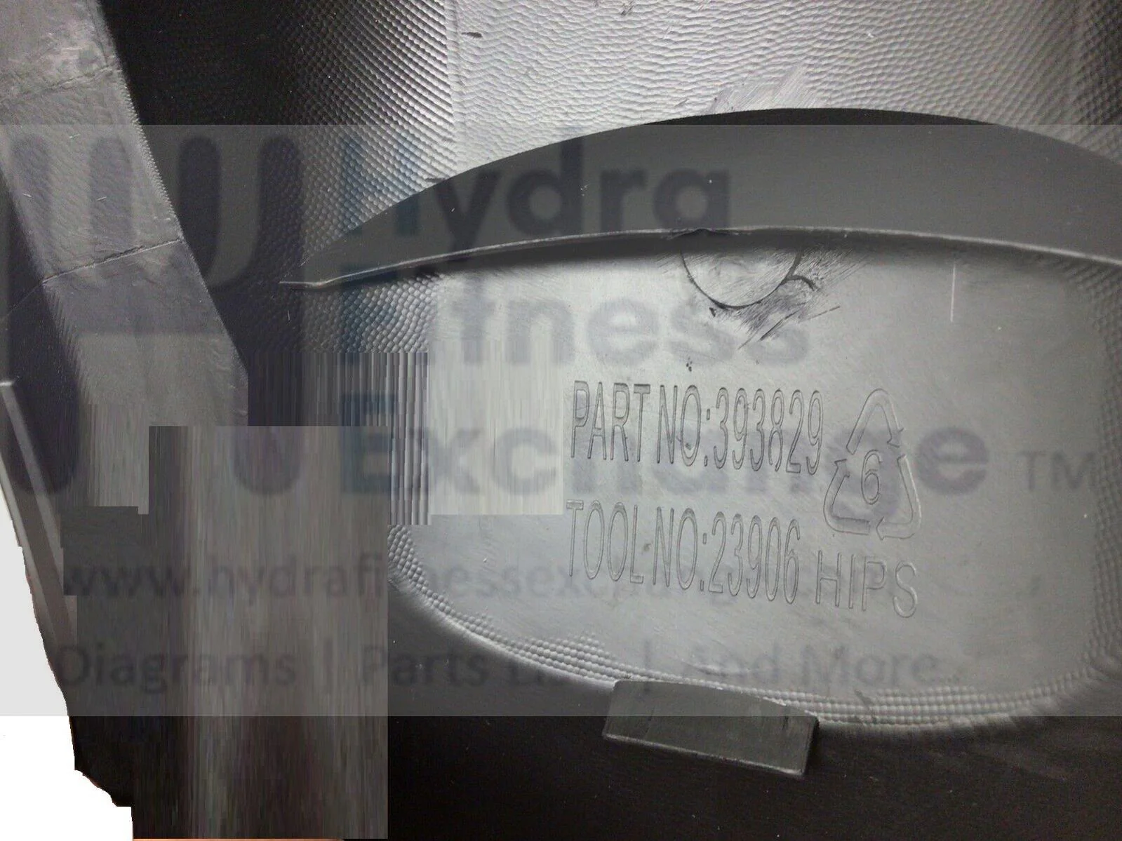 Used Nordictrack Proform 14.9 12.9 E 7.5Z E7 9.9 Elliptical Front Shield Cover 393829 - Image 3