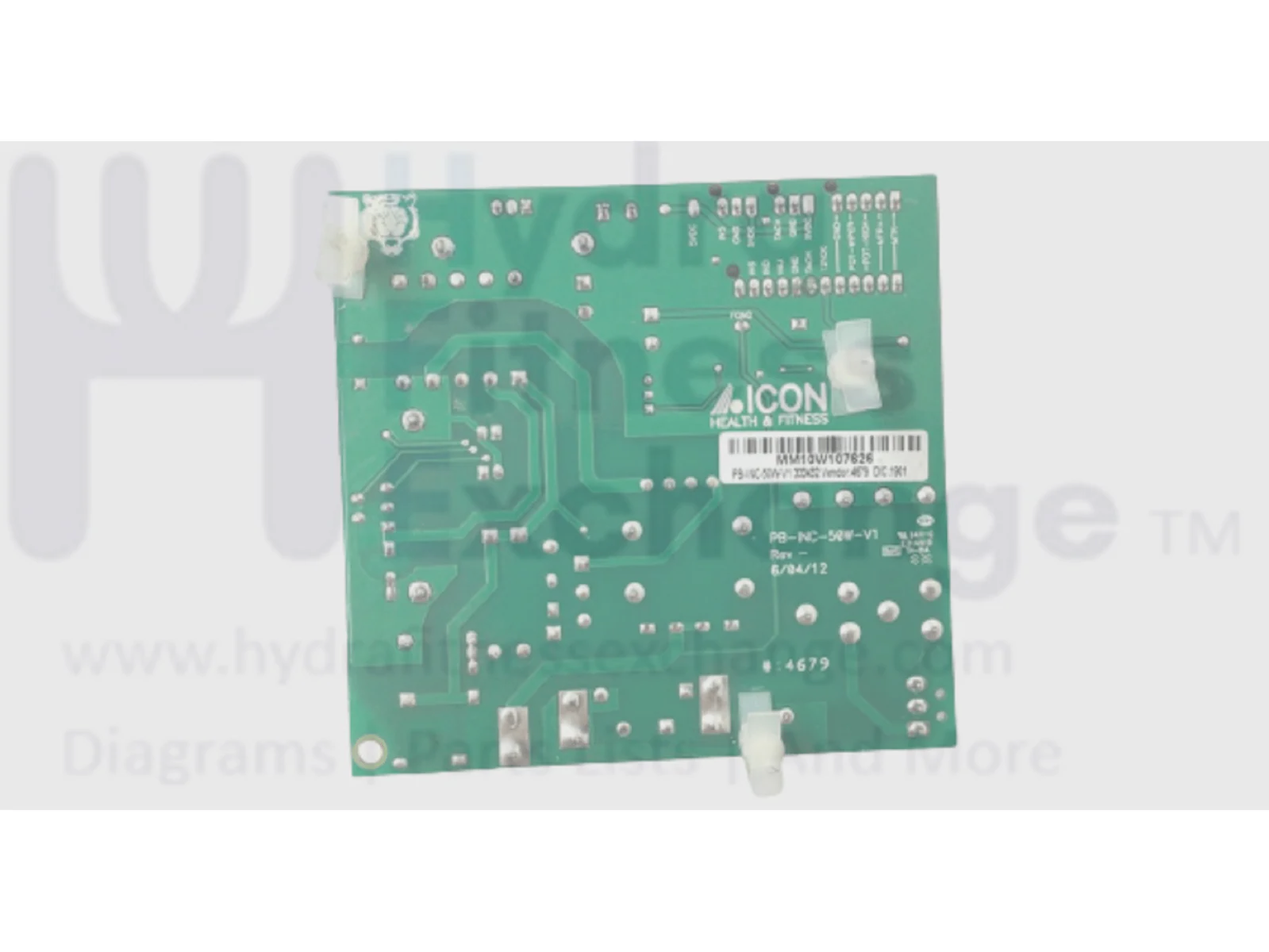 Used NordicTrack Proform Elliptical Lower Motor Control Board Controller 370174 - Image 2