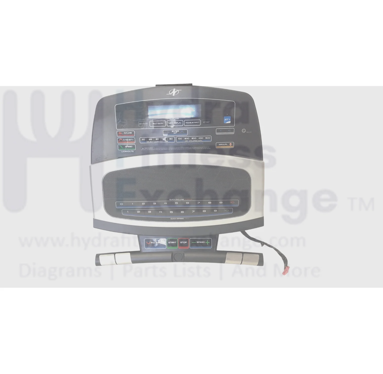 NordicTrack ProForm Treadmill Display Console Panel MFR-ETS598117 392768