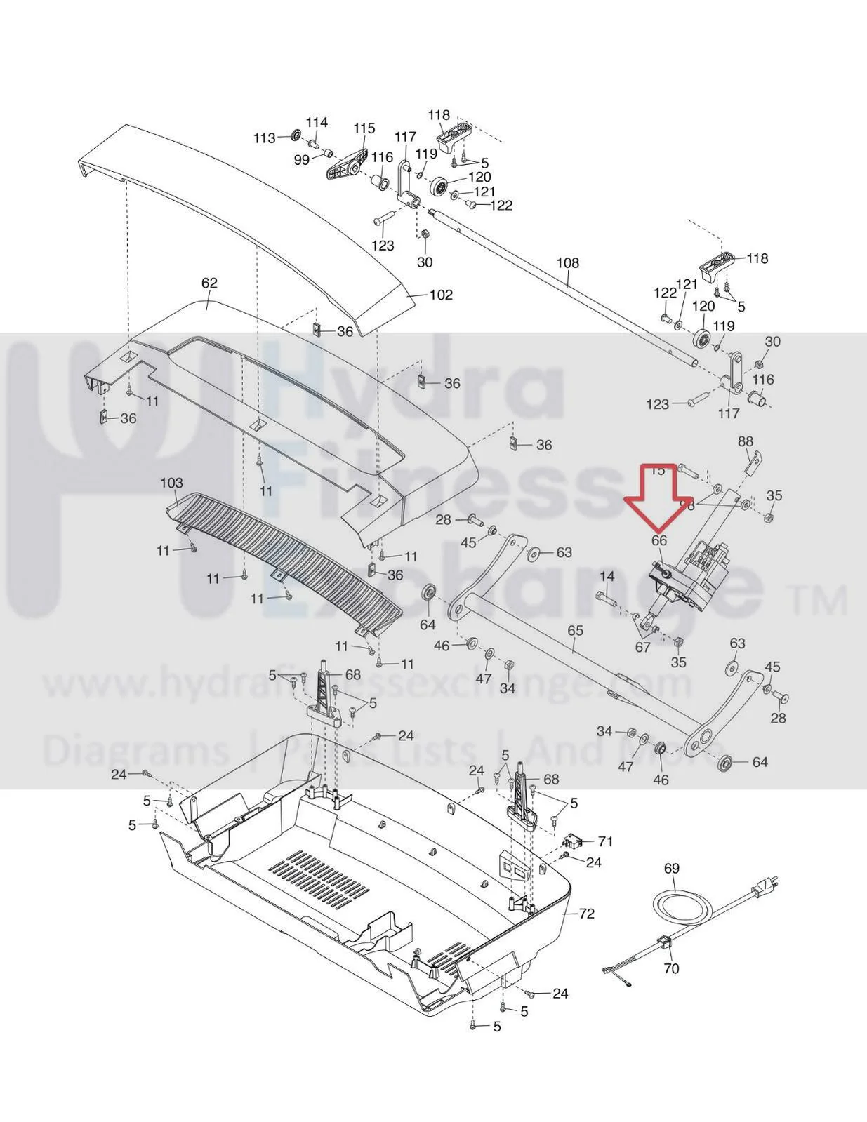 NordicTrack ProForm Treadmill Incline Lift Elevation Motor Actuator 406941 MFR 406125 - Image 2