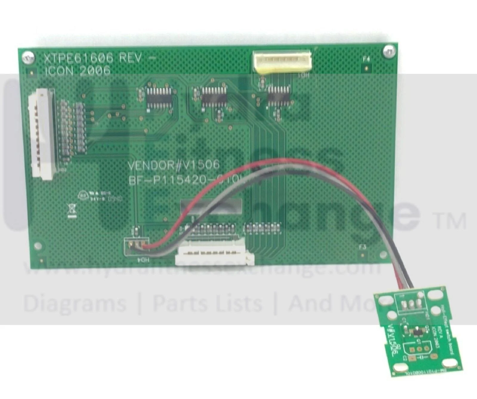NordicTrack Reebok Treadmill Display Console Interface Board 261529