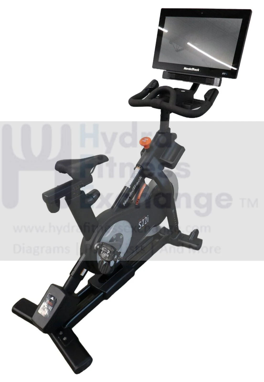 NordicTrack S22i Studio Indoor Studio Cycle NTEX021213 Upright Stationary Bike - Image 2