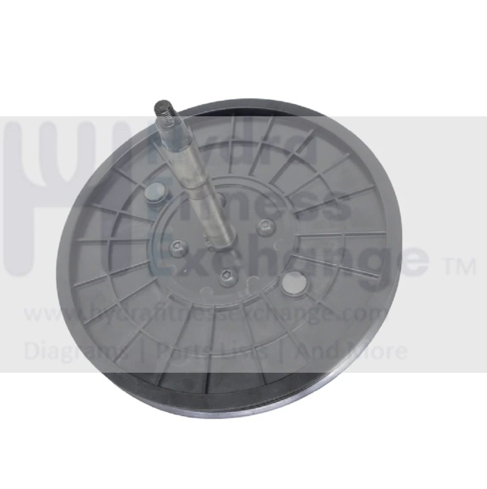NordicTrack Stationary Bike Flywheel Pulley with Crank Axle 352633 & 352635 - Image 2