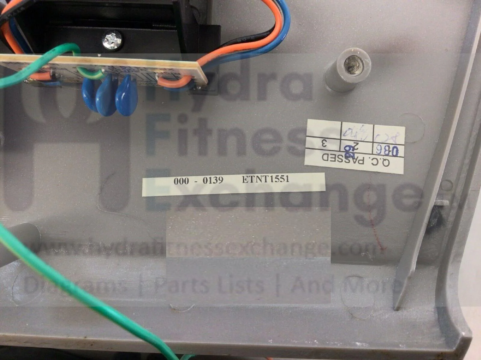 Nordictrack Summit 3500 R Treadmill Display Console Panel MFR-ETNT1551 181470 - Image 3