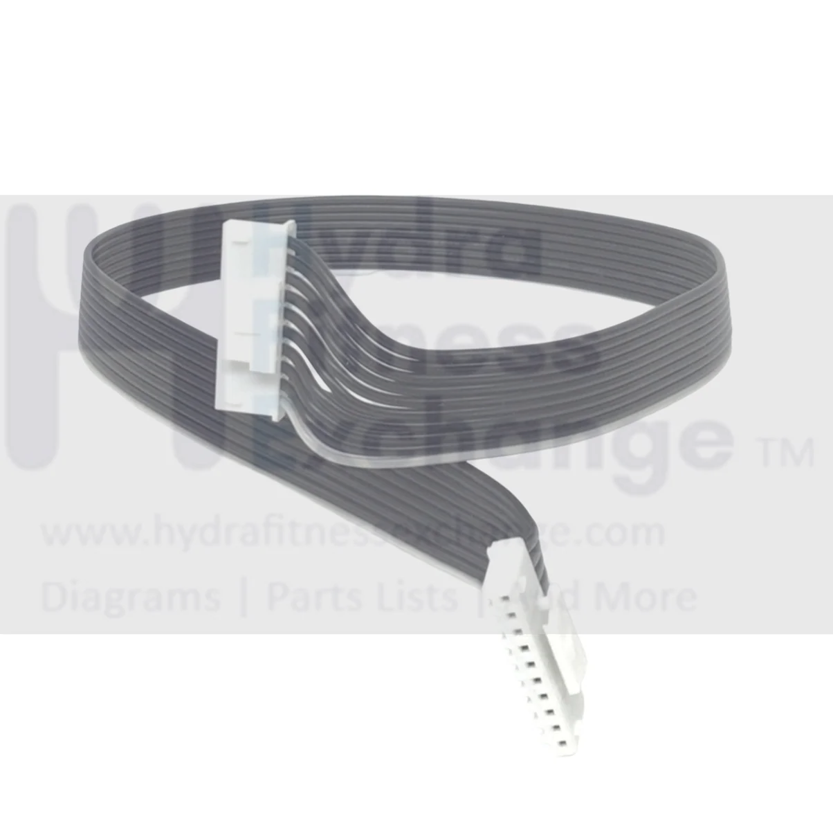 NordicTrack Treadmill Commercial 1750 10 pin Wire Harness Black Ribbon Cable - Image 2