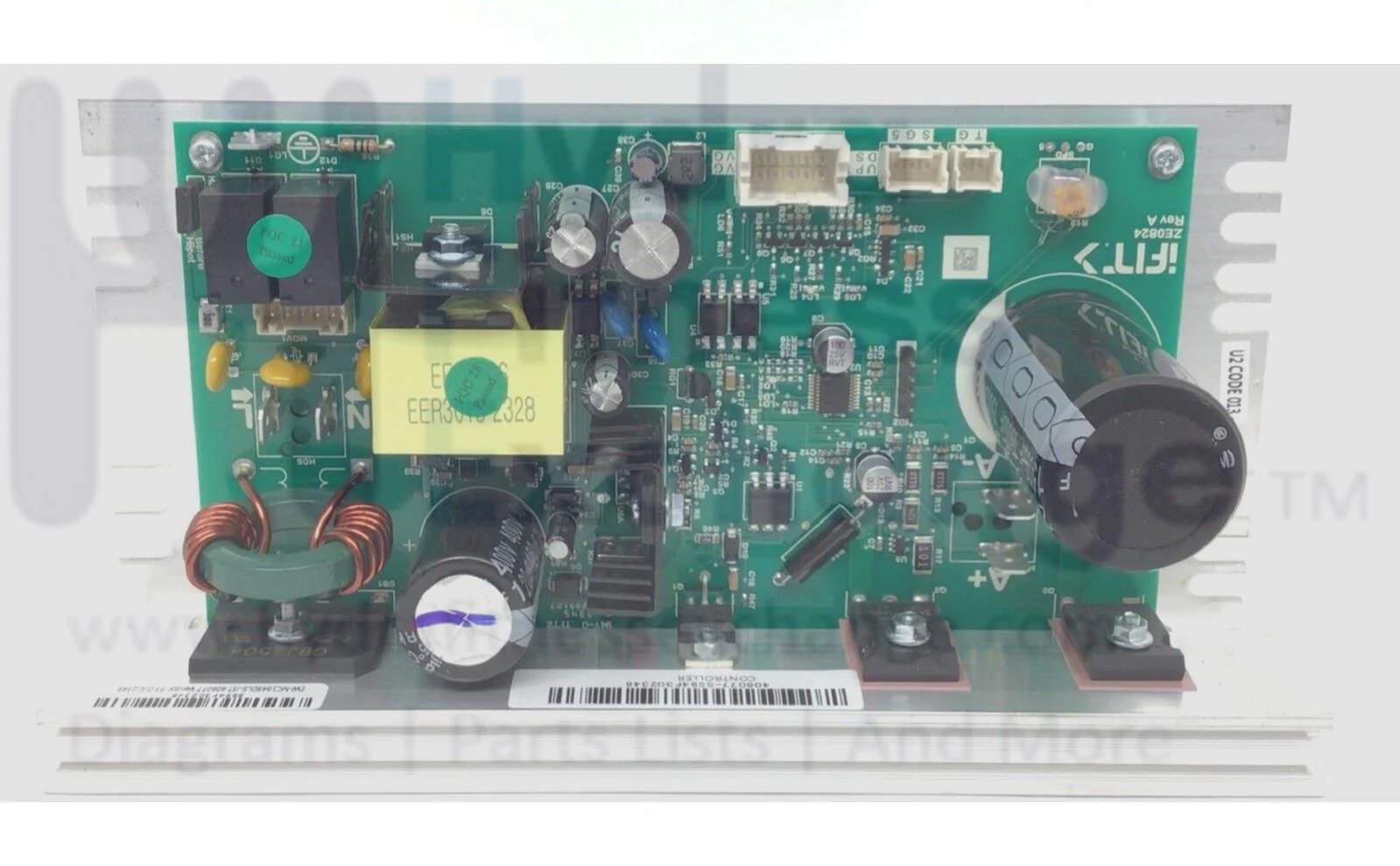 NordicTrack Treadmill Lower Motor Control Board Controller MFR MC1648DLS 414810