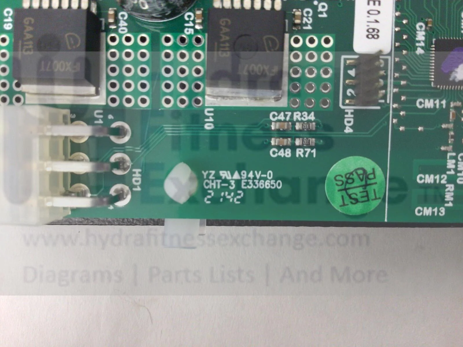 NordicTrack Treadmill Mango Control Board Frame and Standoffs 437735 & 445697 - Image 2