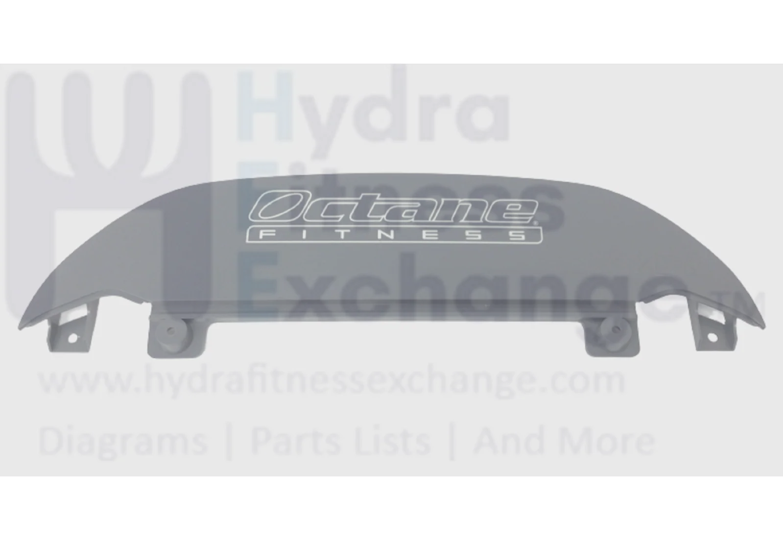 Octane Fitness Elliptical Console Assembly Shroud Top Cap Front Label 110405-001
