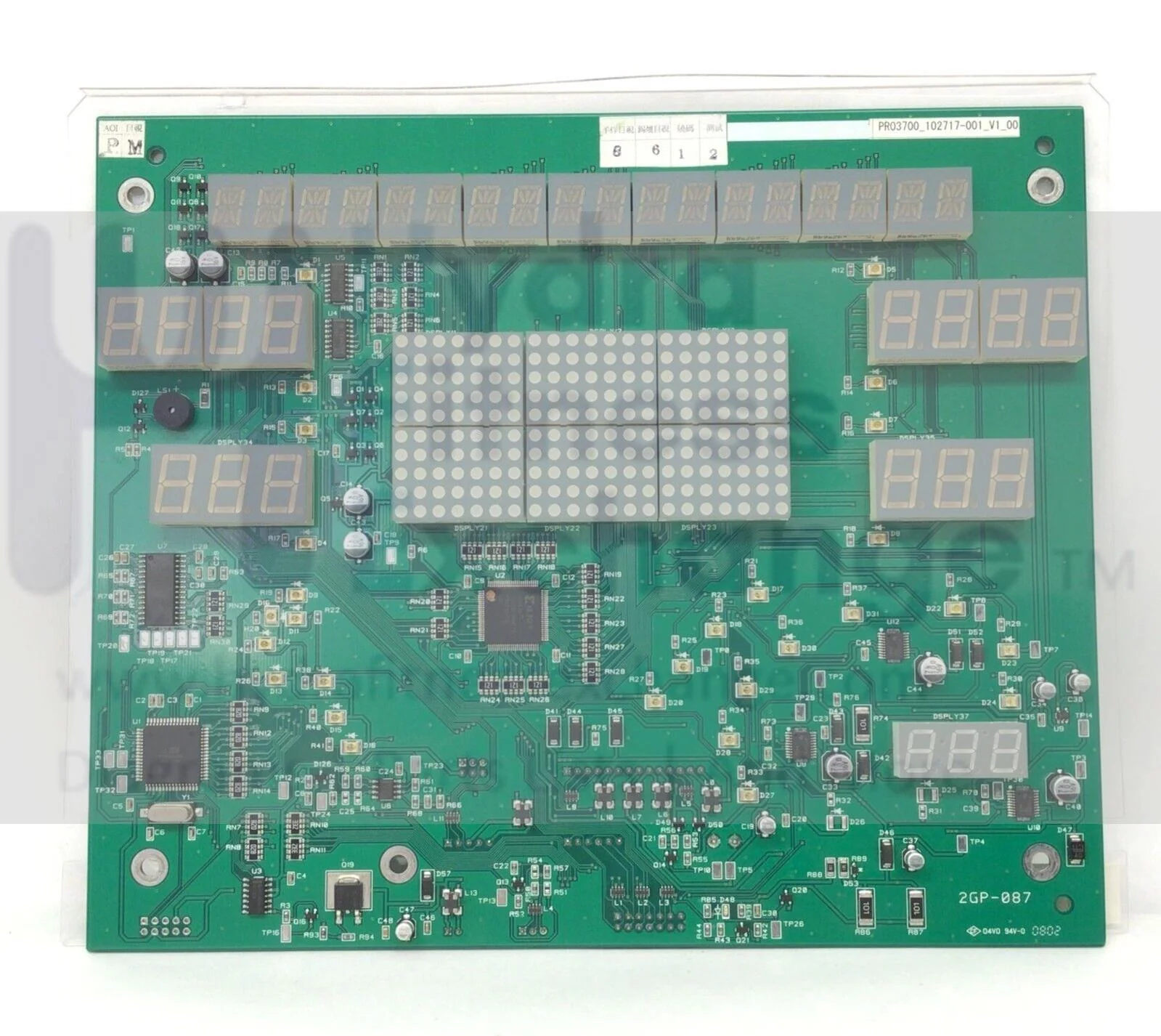 Octane Fitness Elliptical Display Console Board 102717-001