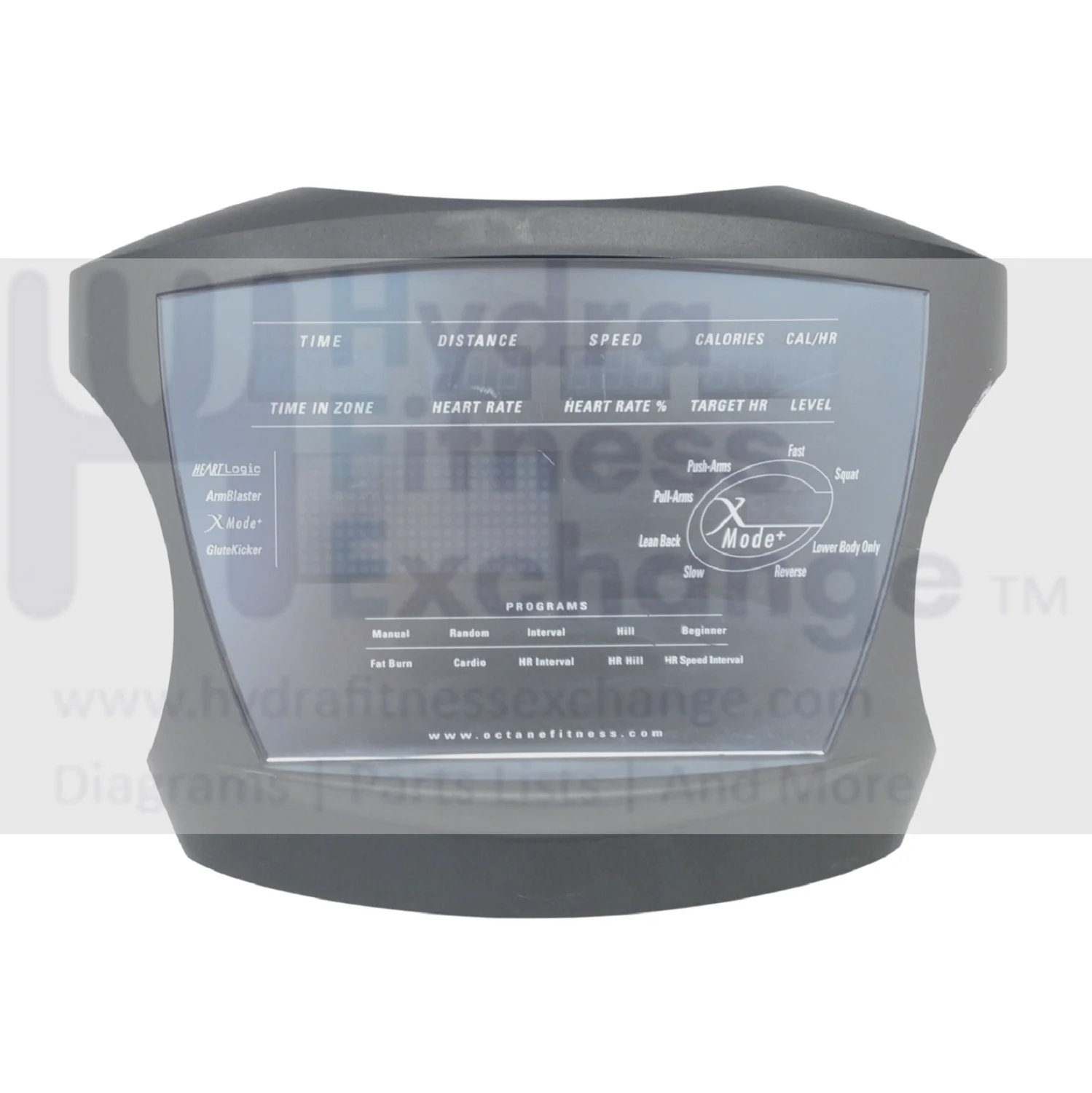 Octane Fitness Elliptical Display Console Panel 103504-001