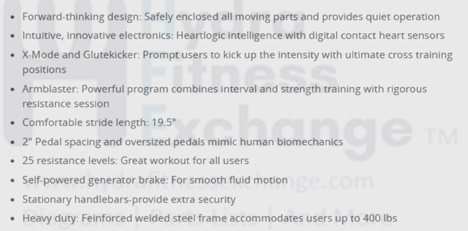 Octane Fitness Pro 350 R04087 Elliptical - Image 5