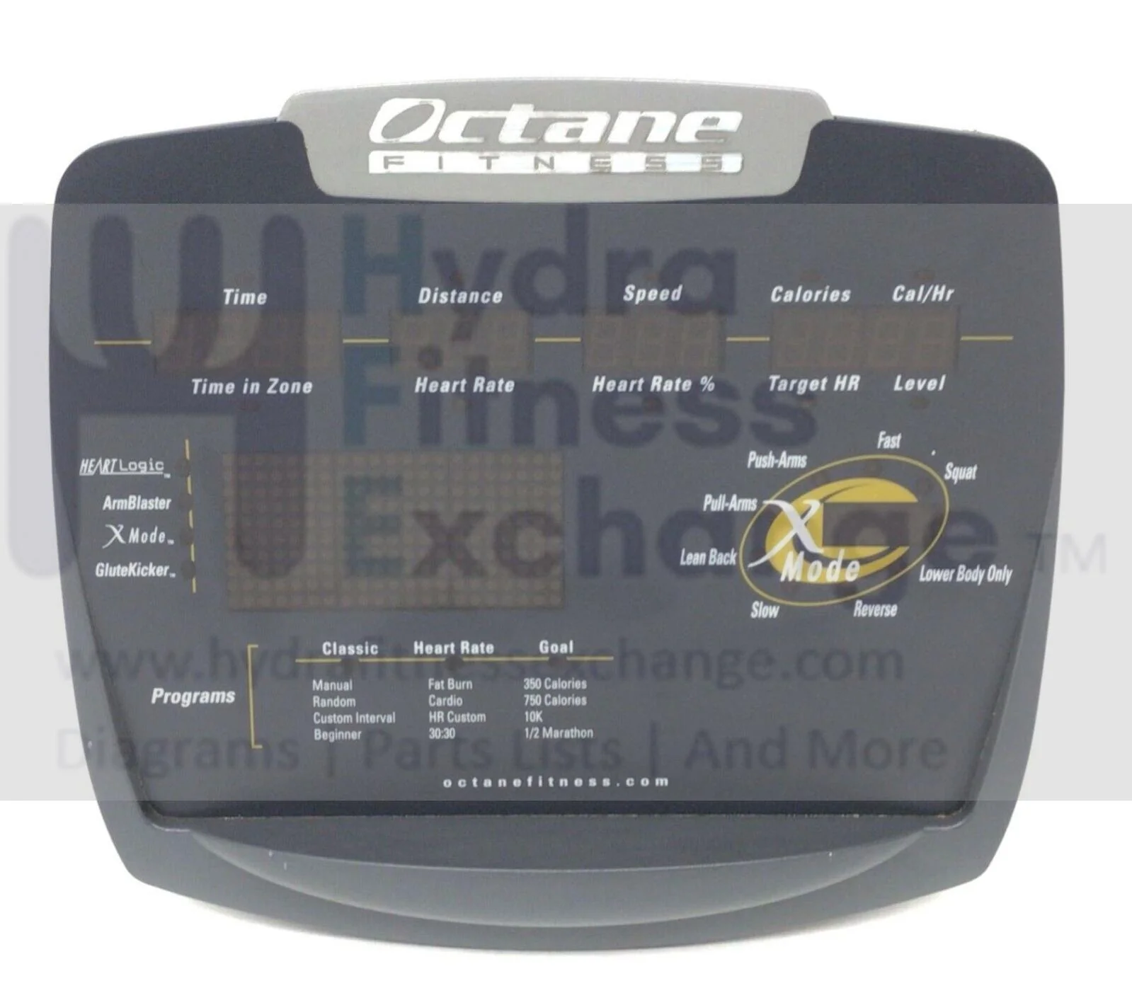 Octane Fitness Q37 Elliptical Display Console Assembly