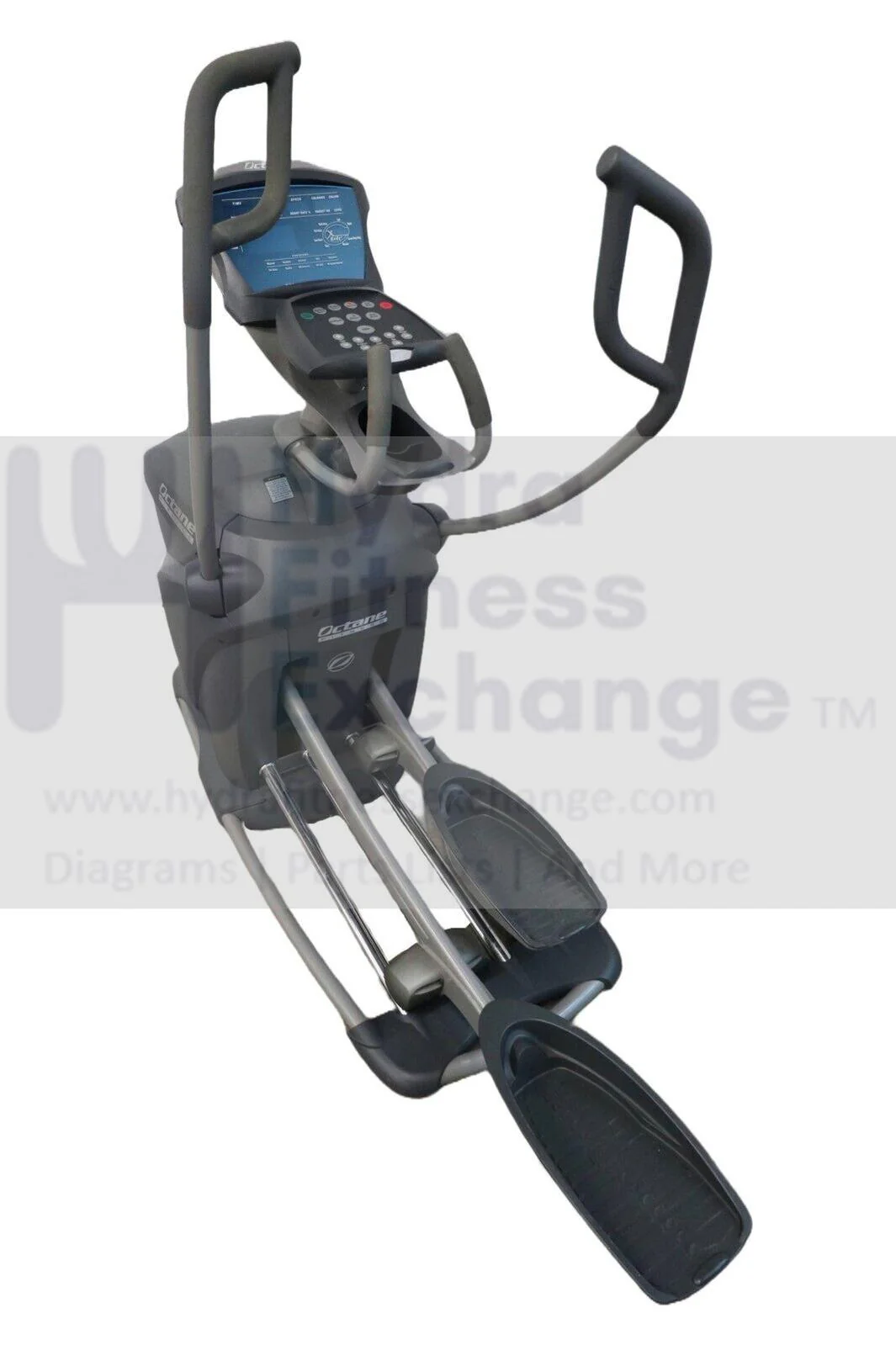 Octane Fitness Q37e F07093 Elliptical w Converging Arm Low Step Up Height