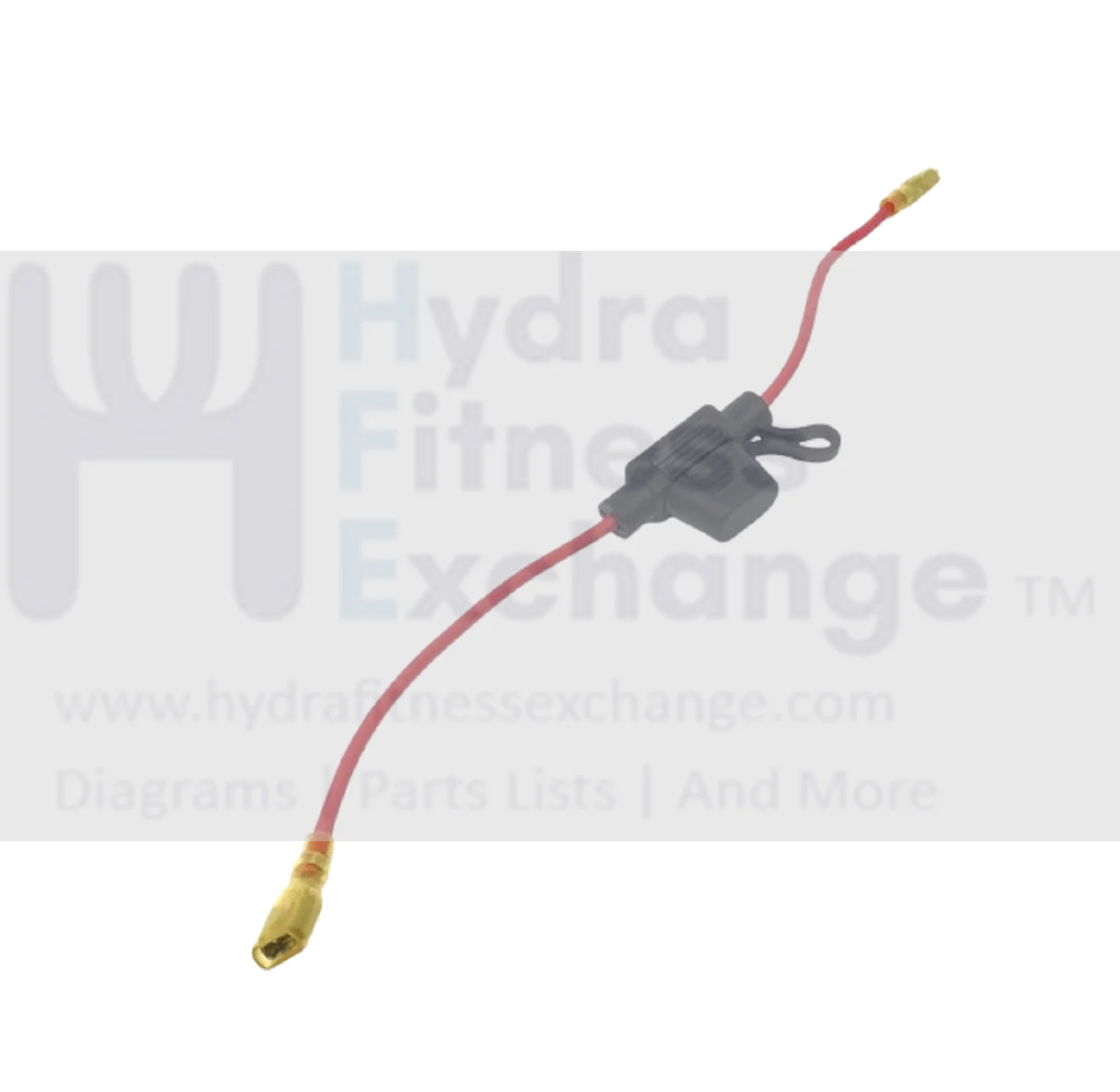 Octane Fitness XT ONE Elliptical Red Wire with Fuse & Socket Holder Battery Wire - Image 2