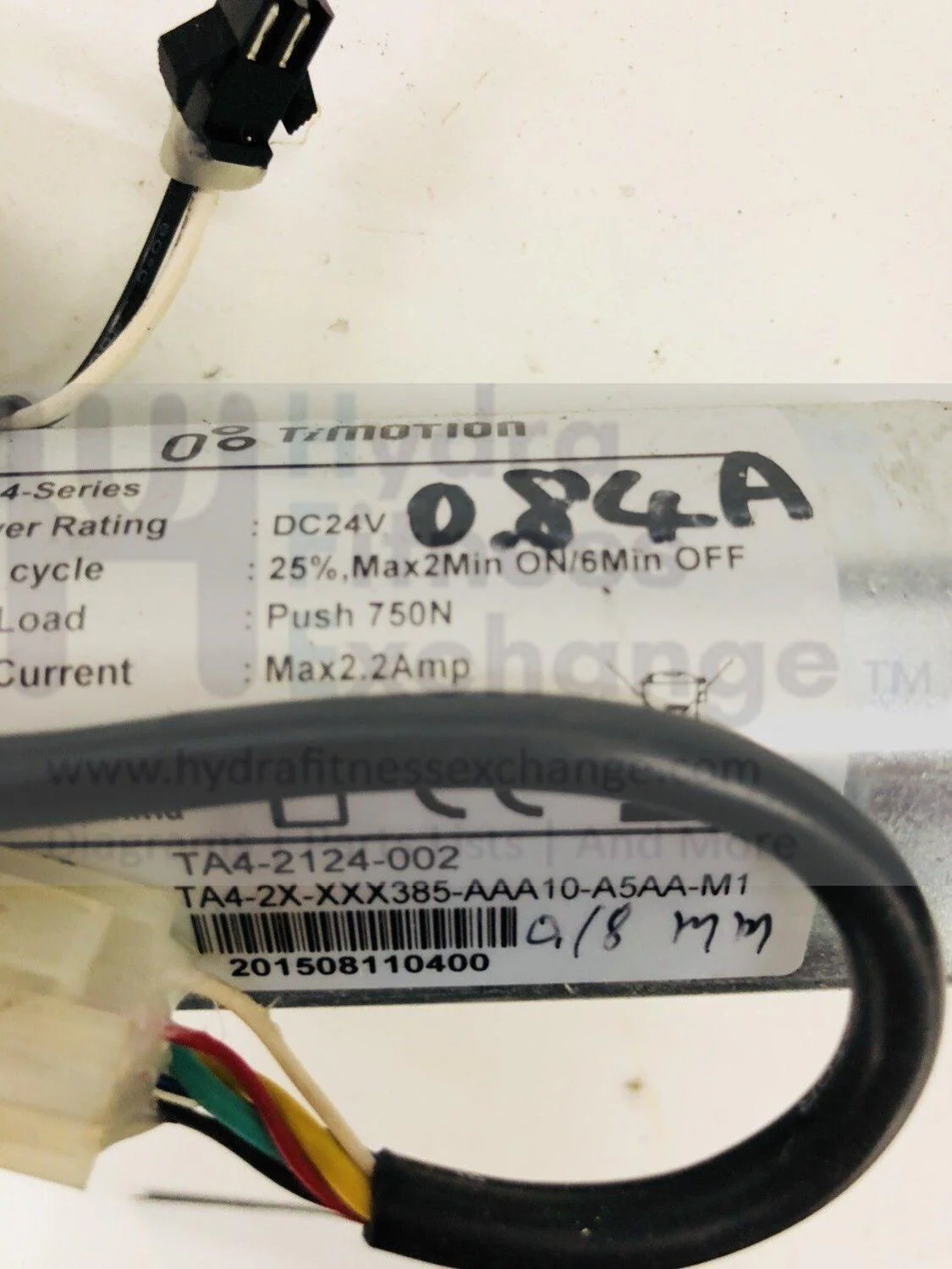Octane XT One XTOne Elliptical Right Stride Adjustment Motor 109103-001 TA4-2124-002 - Image 2