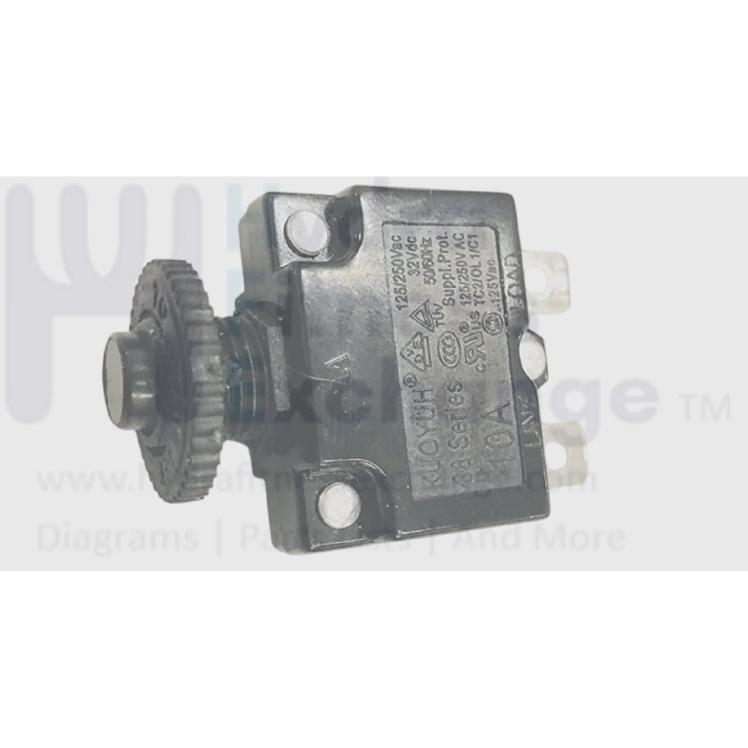 OMA 7200EB Treadmill Circuit Breaker Switch 10A 7372343
