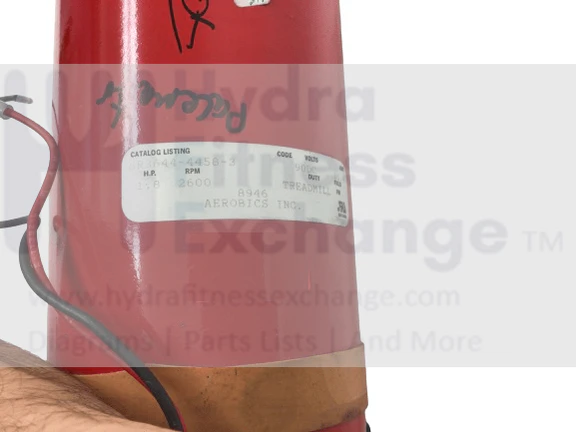 Pacemaster 870X Treadmill DC Drive Motor SR3644-4458-3 - Image 2