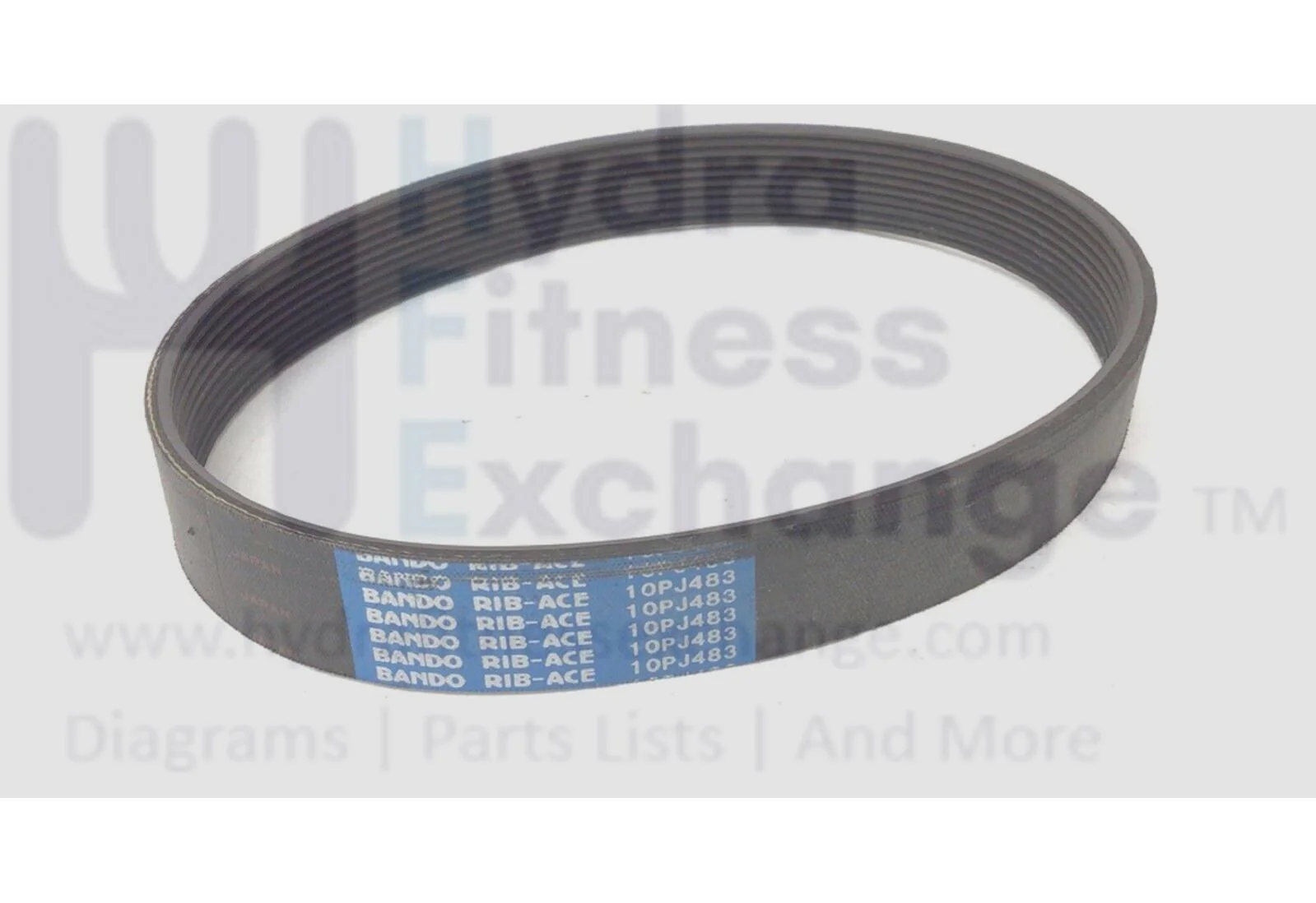 Pacemaster 870x Treadmill Motor Drive Belt 19" 10Ribs Belt-R10 - Image 2