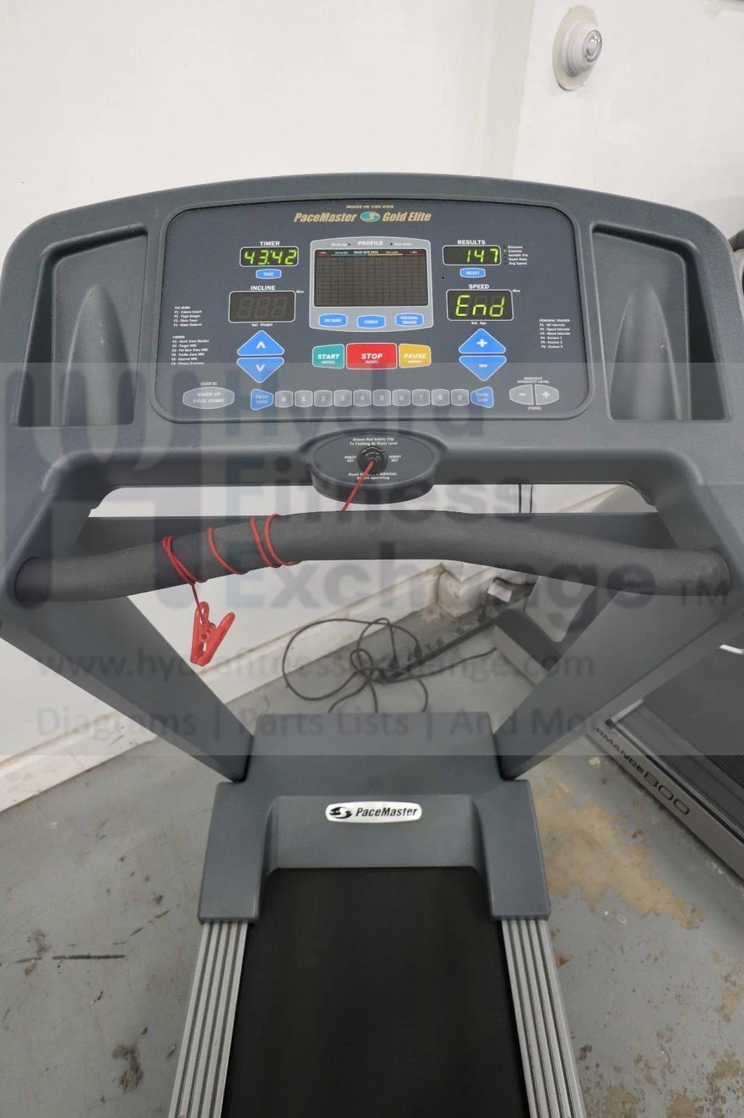 PaceMaster Gold Elite 503G63 Non Folding Treadmill - Image 4