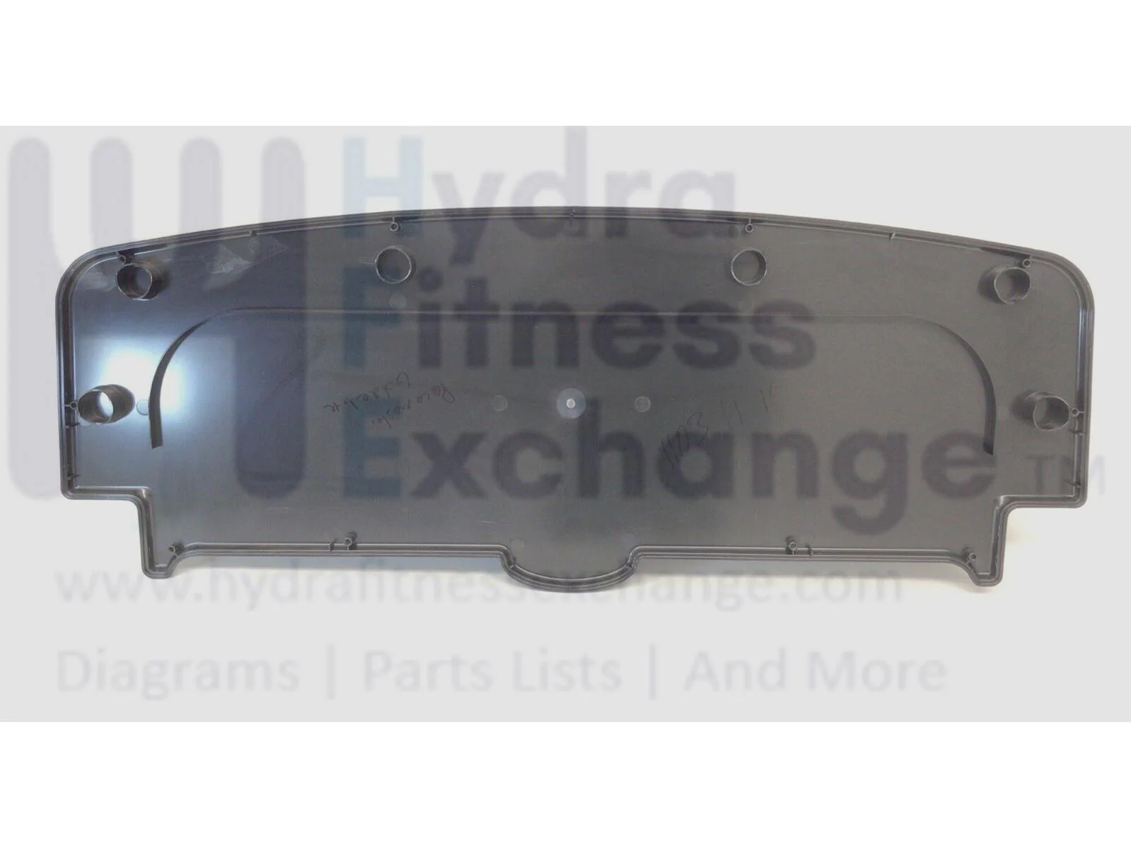 Pacemaster Gold Elite FOLD UP-FOLDING Treadmill Console Back Cover Black PM-BCBC - Image 2