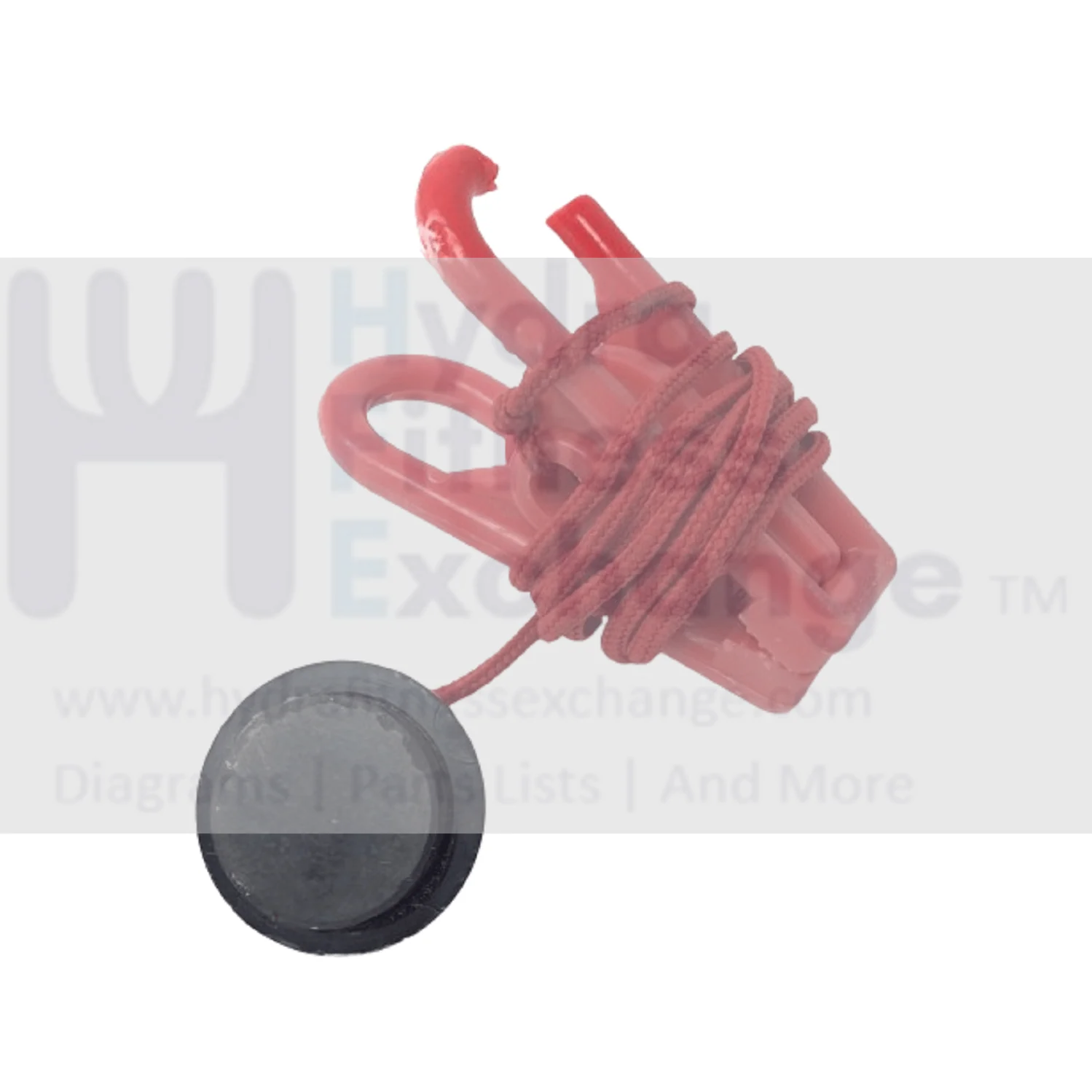 Pacemaster Silver Select XP Treadmill Magnetic Safety Key Lanyard ky-sfty-712