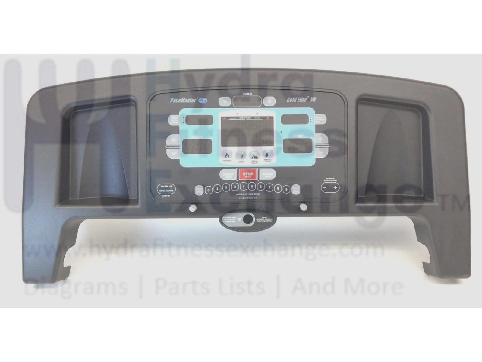 Pacemaster Treadmill Display Console Circuit Board Set Without Back PM-DCCBWOB - Image 2