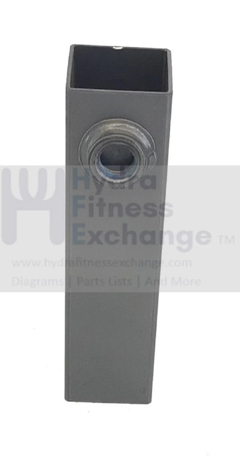 Parabody GS6-103-104-105 Home Gym Press Arm Adjustment Pewter Tube  ACU04-1550 - Image 2