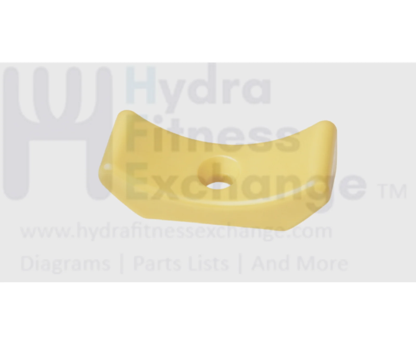 Plastic Dumbbell Rack Weight Saddle Rest 130L x 40W x 75H mm-D10mm Miscellaneous