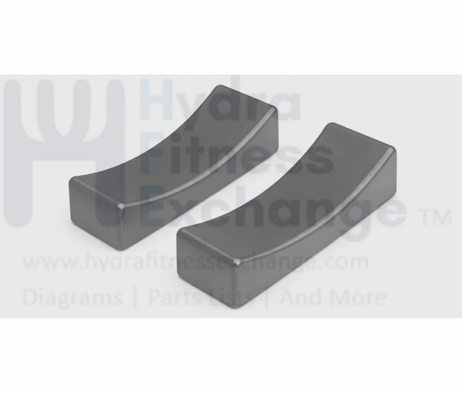 Plastic Dumbbell Rack Weight Saddle Rest 140L x 50 x 157-H50-D10mm Miscellaneous - Image 2