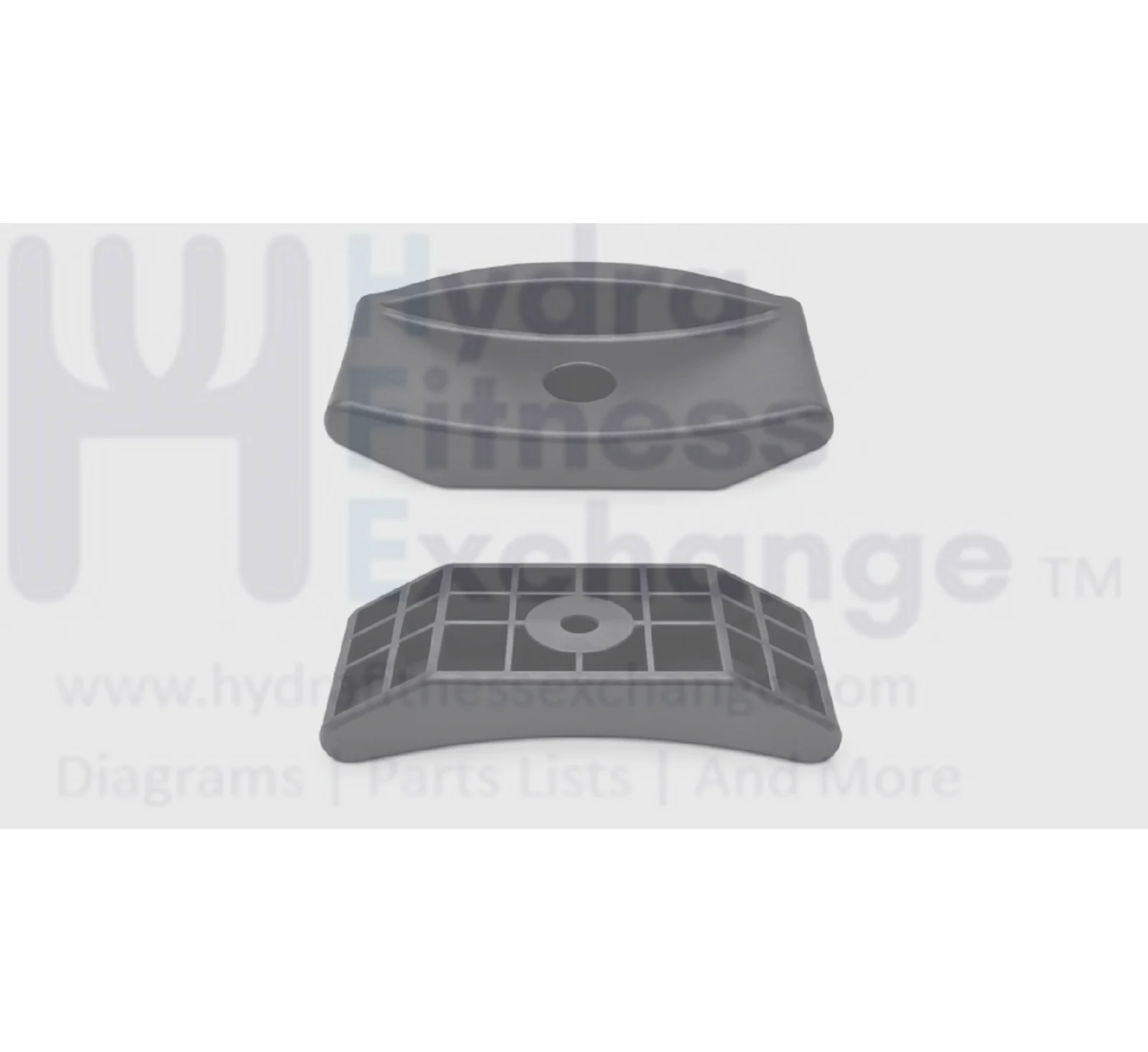 Plastic Dumbbell Rack Weight Saddle Rest 150L x 65W x 80H mm-D10 Miscellaneous - Image 2