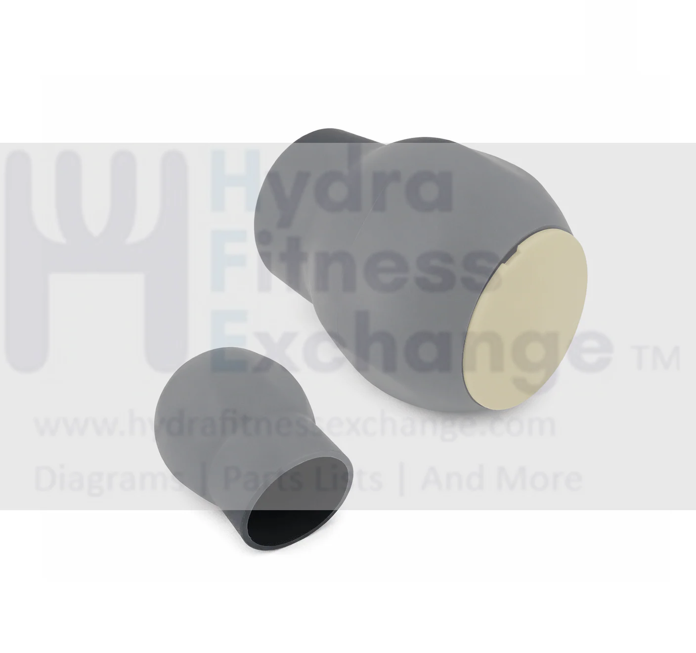 Plastic Knob Dia 1-3-4" - Height 2-3-8" - ID Of Knob 1.18" Stationary Bike - Image 2