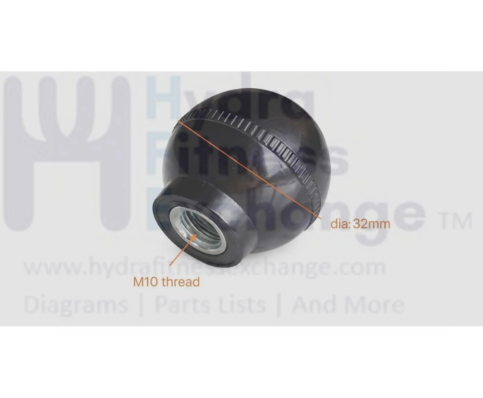 Pop Pin Ball Pull Knob 32mm Dia For Commercial & Home Gym Strength System - Image 2