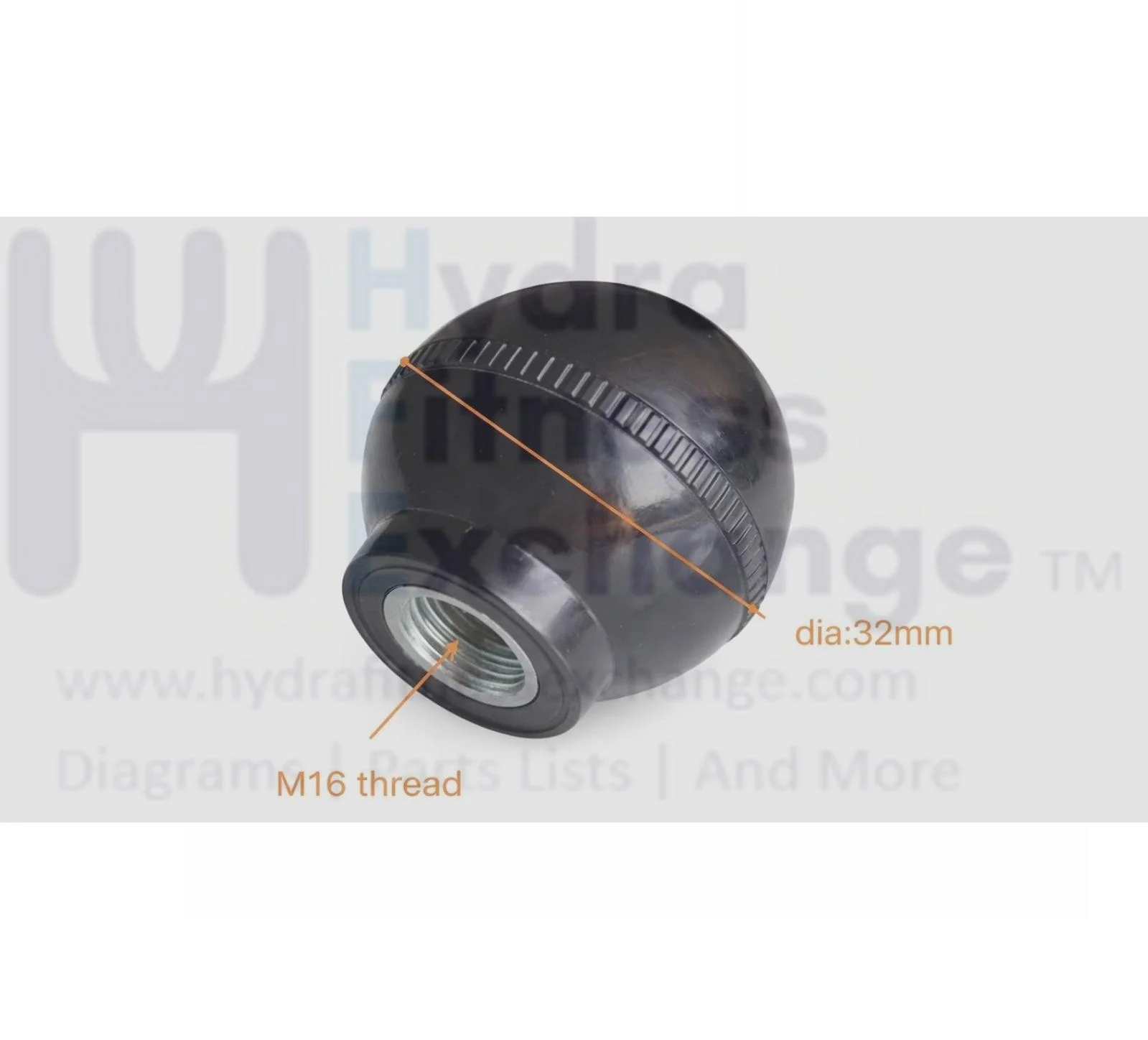 Pop Pin Ball Pull Knob 32mm Dia For Commercial & Home Gym Strength System - Image 3