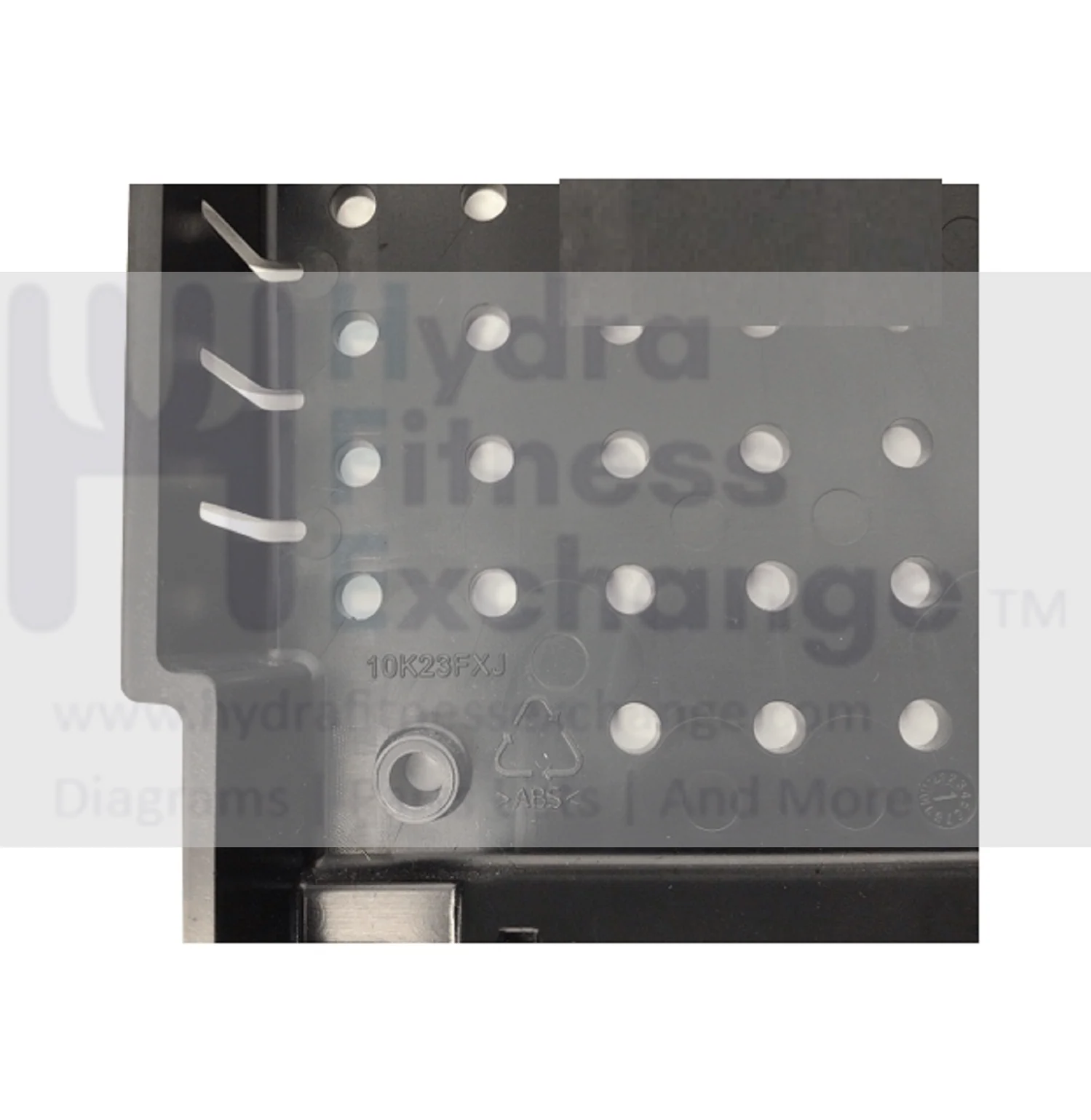 Precor 447-EFX4X7-18 Elliptical Lower Electronic Board Cover PPP000000047774103 47774-103 - Image 3