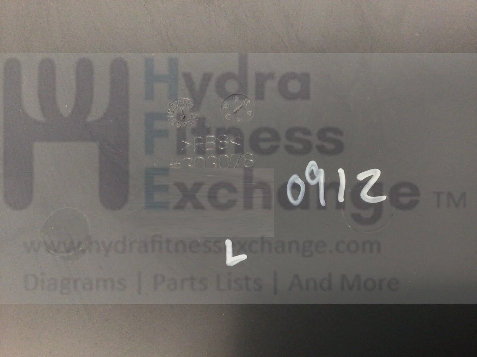 Precor 447 - EFX4X7 Elliptical Left Flywheel Cover MFR-303078 PPP000000303079101 - Image 3