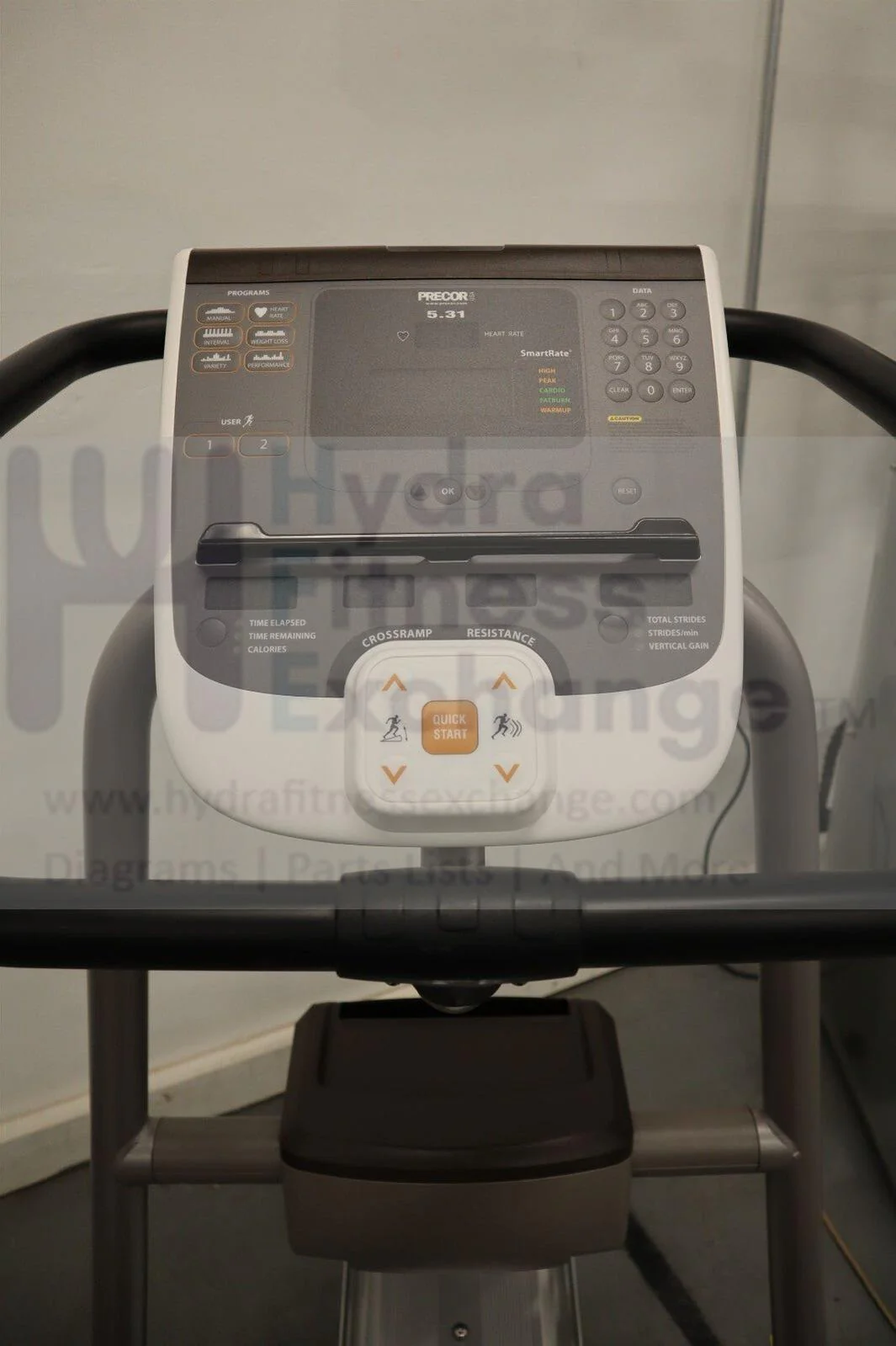 Precor 5.31 EFX AMWEL0 Adjustable Inline Elliptical - Image 4