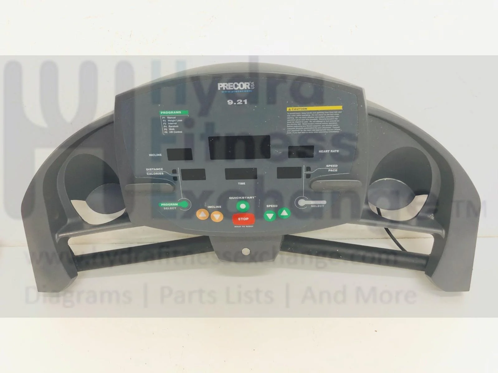 Precor 9.2x Treadmill Display Console Assembly PPP0000AT150002405