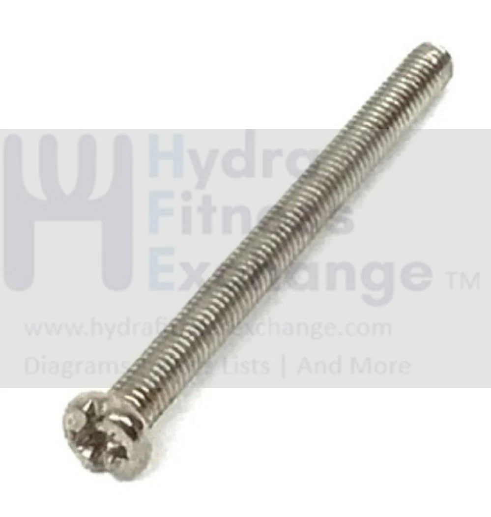 Precor AACZ Treadmill Nickel Screw M3 x 35mm PPP00000MMLN003035