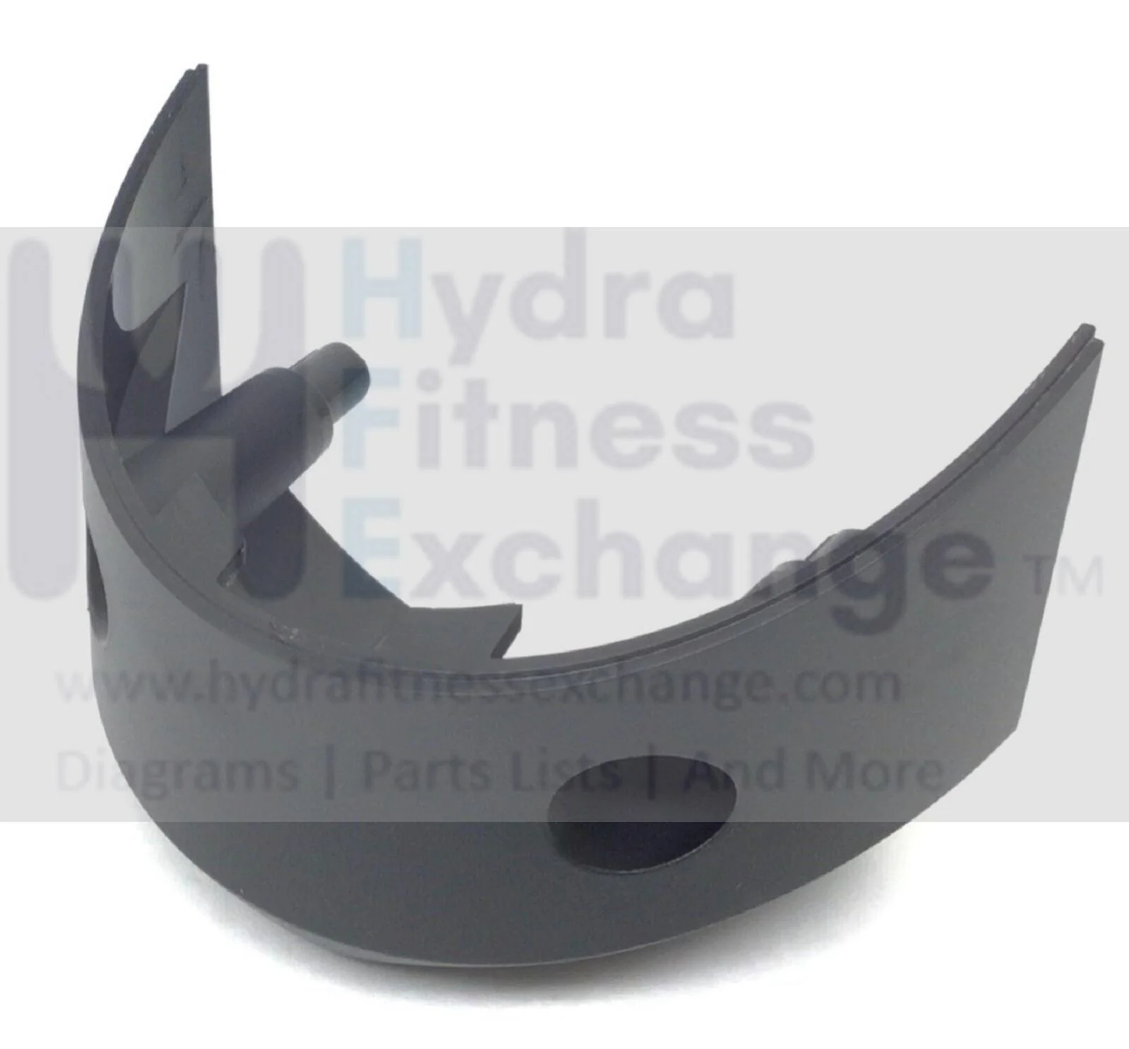Precor AKCE Stationary Bike Tungsten Rear Upright Cover PPP000000300633102 or 300633-102