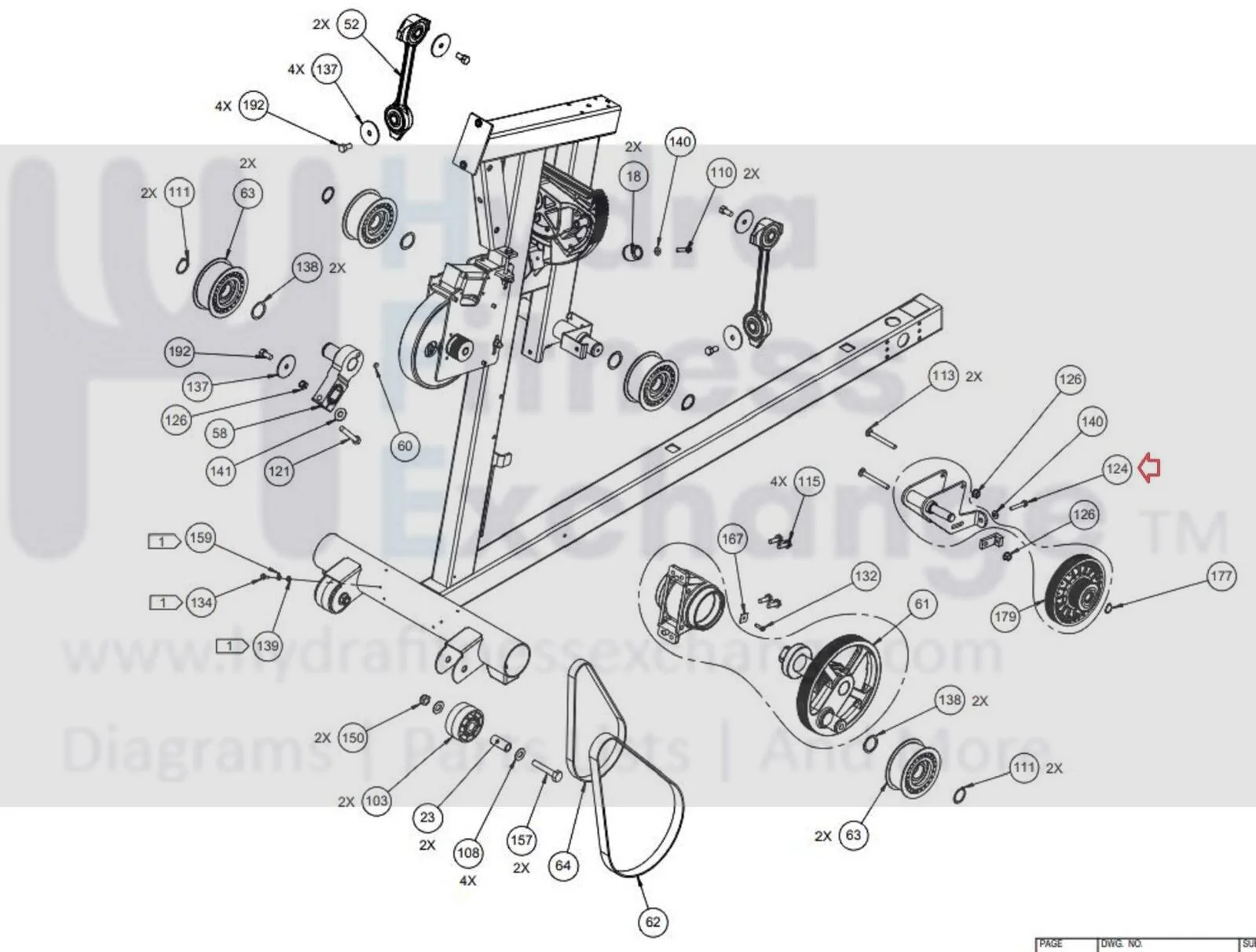 Precor AMT12 885 100i 833 835 Elliptical Screw 1/4-20 X 1.5" PPP0000HADCN025150 - Image 2