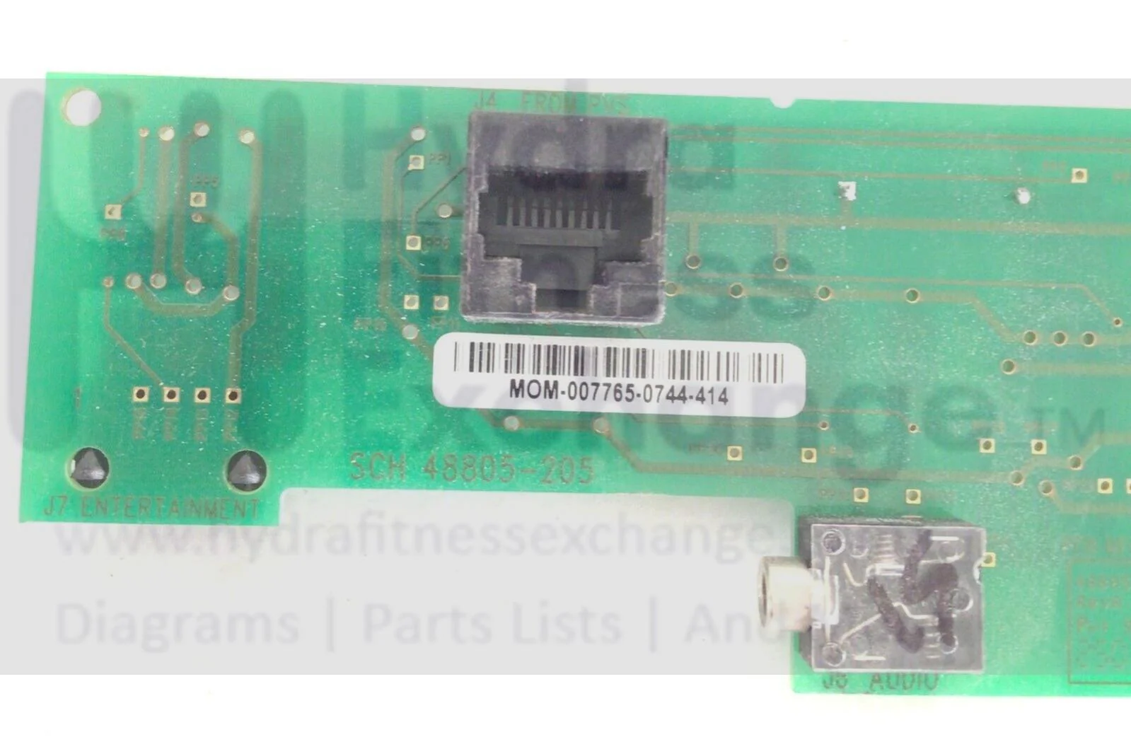 Precor Display TV PVS Circuit Board 48805-305 48805-406 48805-405 or 48805-205 - Image 3