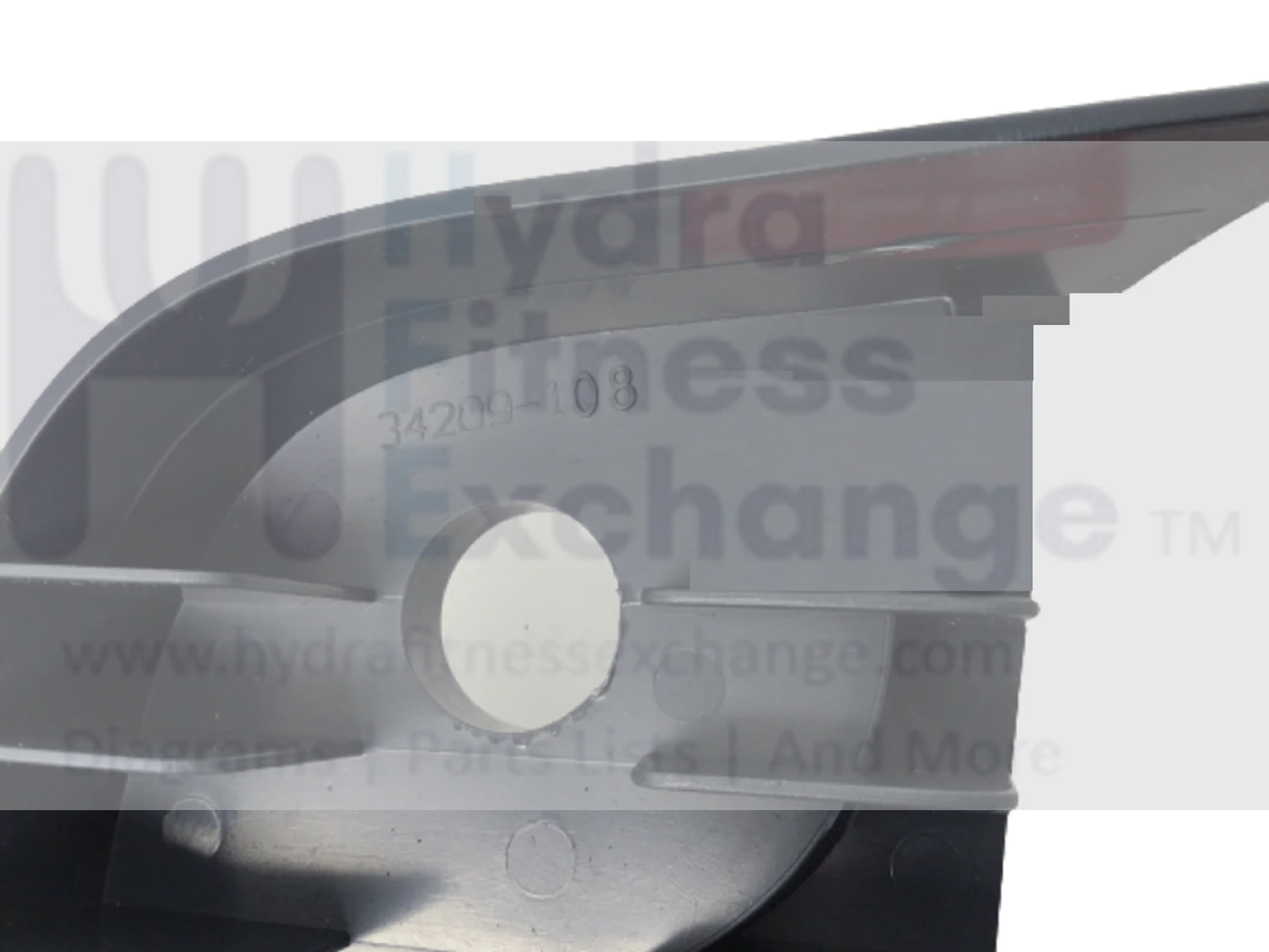 Precor EFX 427 447 - EFX4X7-14 - AC63 Elliptical Wedge Decals Assembly 34209-108 - Image 3